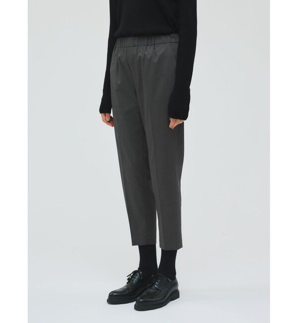 mizuiro ind「mizuiro ind T/Rセンタープレスパンツ」|その他|