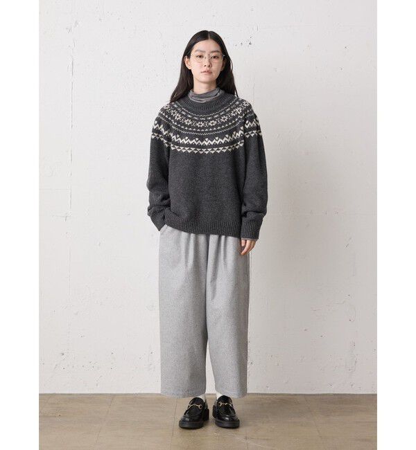 MidiUmi「MidiUmi ウールワイドイージーパンツ」|その他|