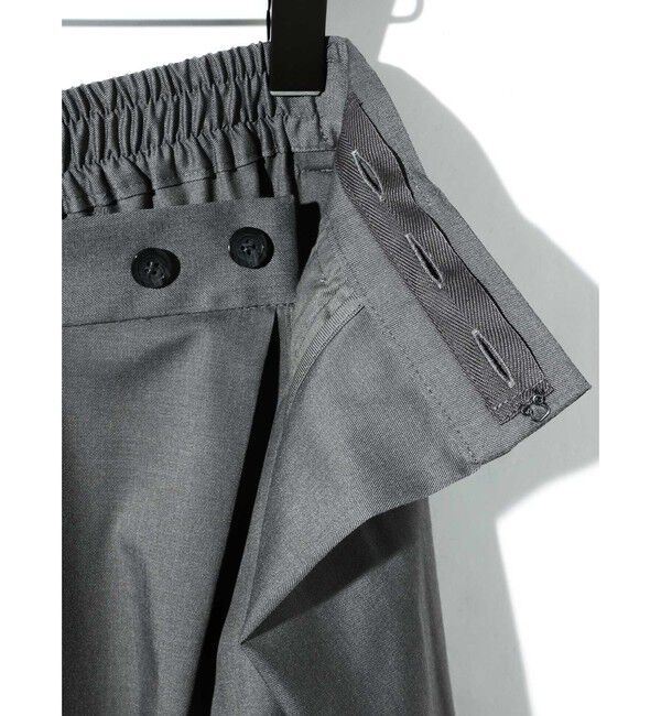 MIDIUMISOLID「MIDIUMISOLID タックワイドパンツ」|その他|