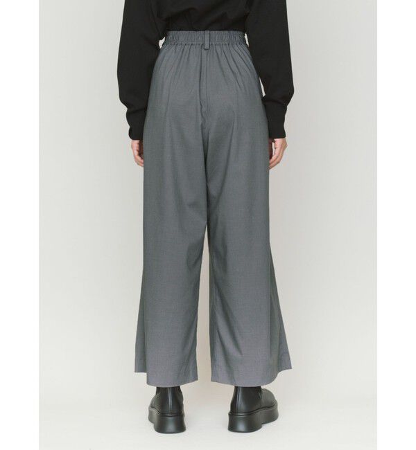 MIDIUMISOLID「MIDIUMISOLID タックワイドパンツ」|その他|