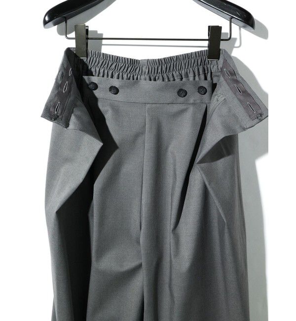 MIDIUMISOLID「MIDIUMISOLID タックワイドパンツ」|その他|