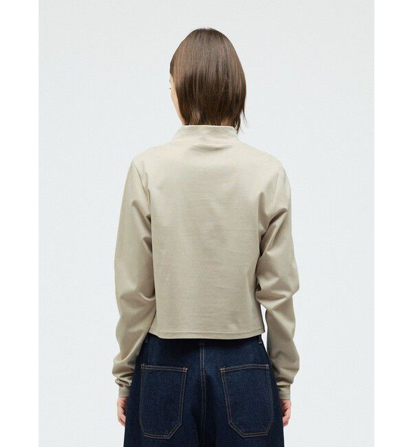 mizuiro ind「mizuiro ind モックネックTシャツ」|Tシャツ・カットソー|