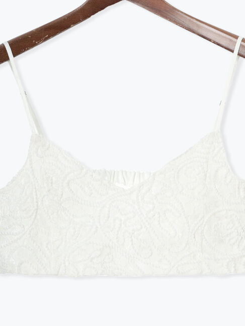 Te chichi「【Atelier Sucre】ロープ刺繍レースキャミブラウス《2025spring catalog item》」|シャツ・ブラウス|