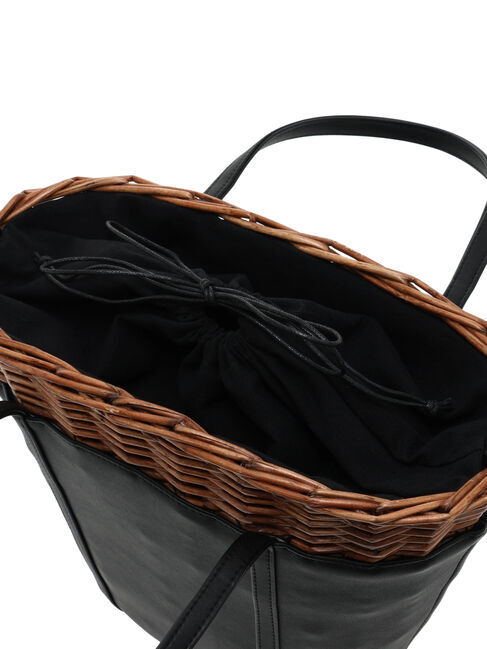 Te chichi「柳エコレザーコンビカゴバッグ」|その他|