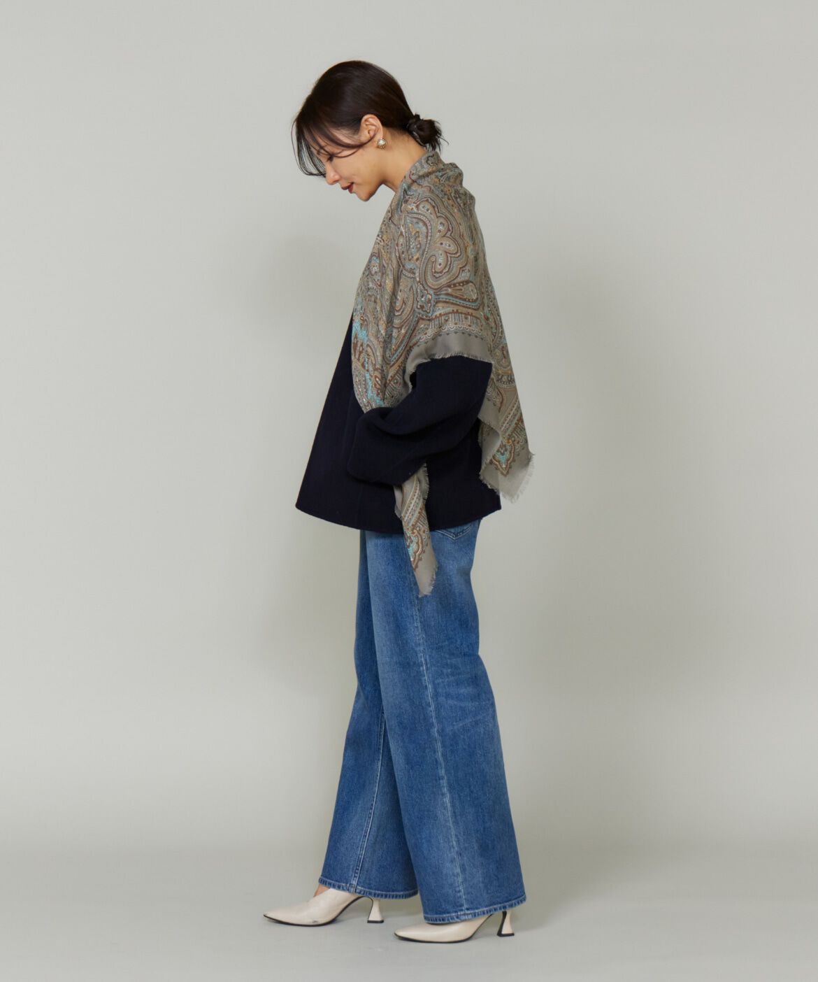 Le Souk「ウールライク　大判ストール」|ストール|