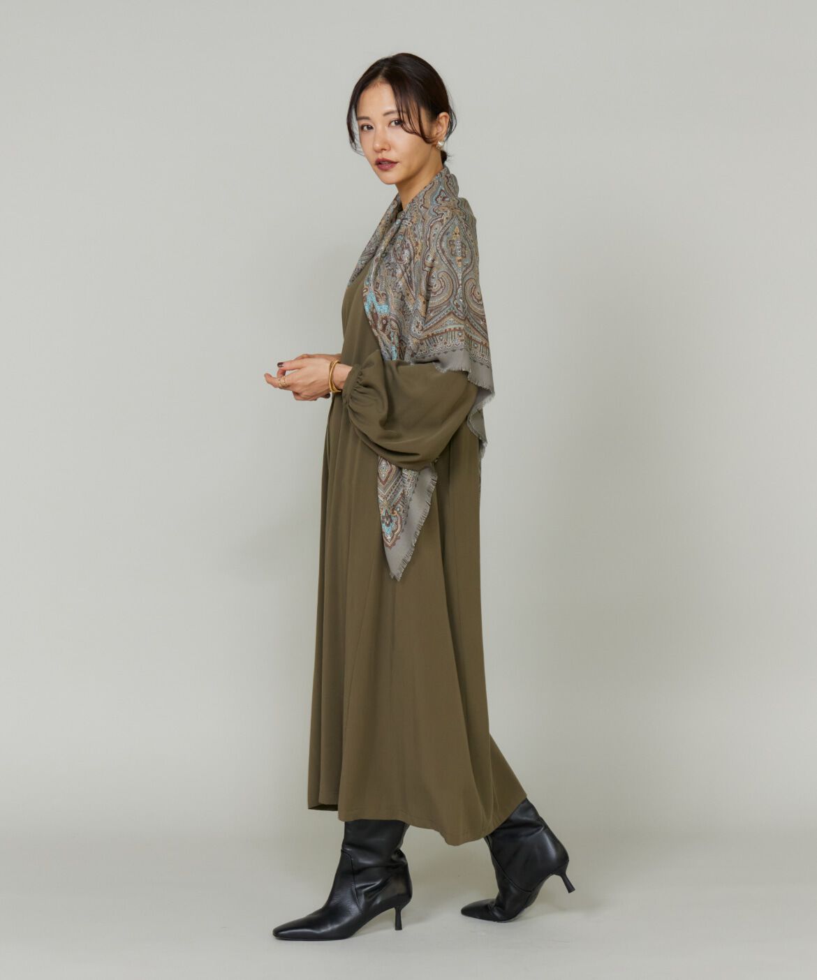 Le Souk「ウールライク　大判ストール」|ストール|