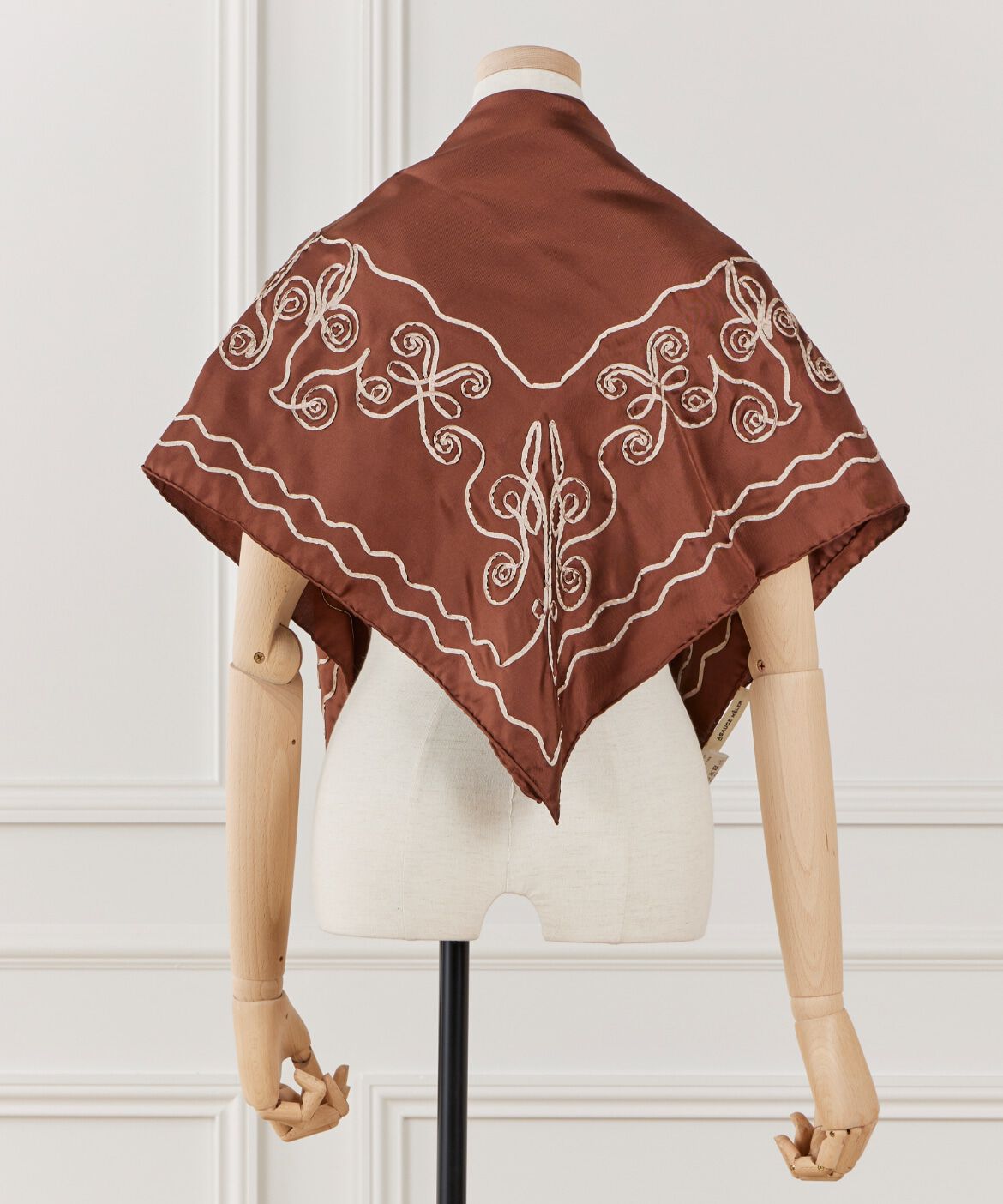 FAVORITE SUKINAMONO「テープエンブロイダリースカーフII《ASAUCE MELER》」|ストール|