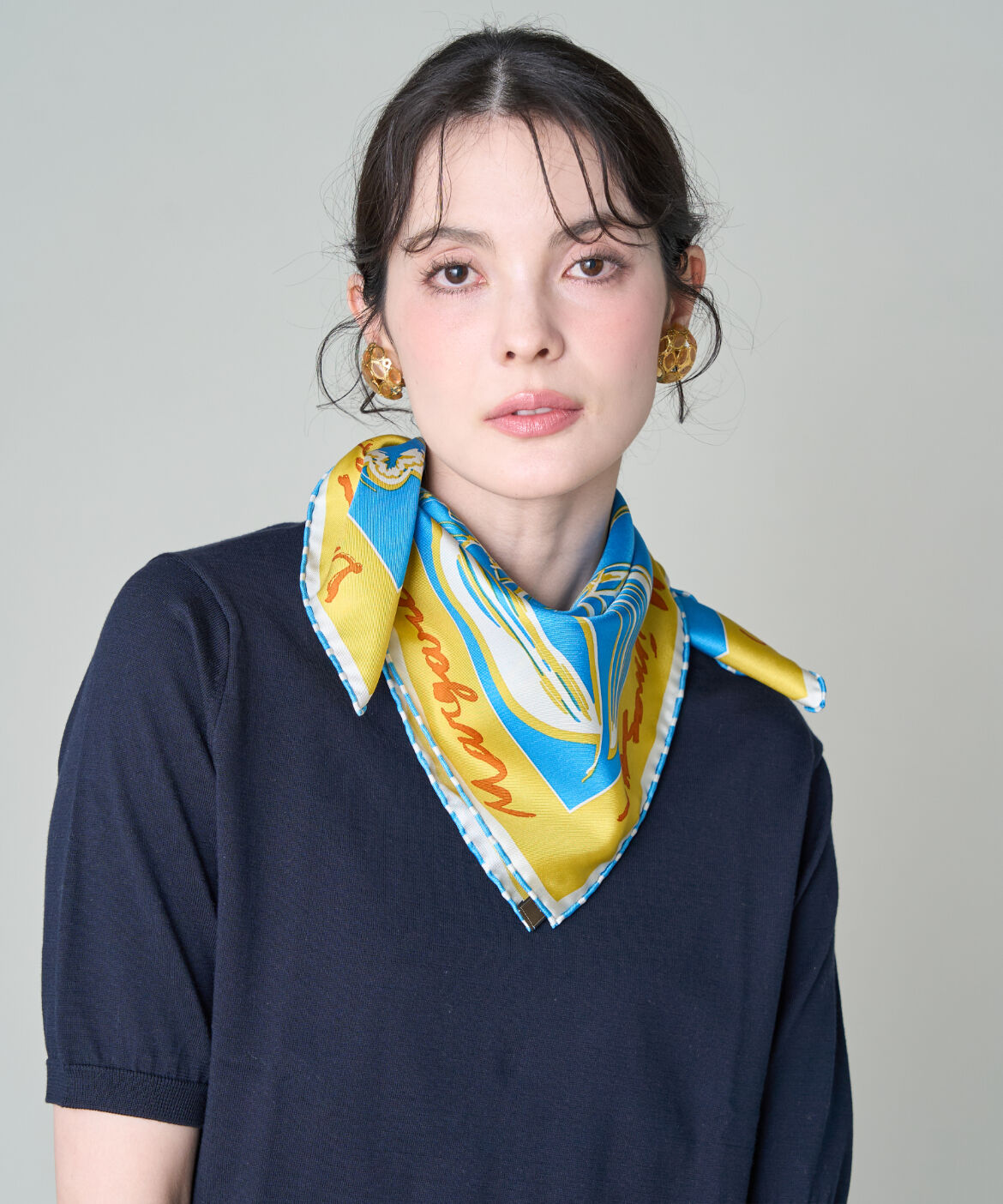 FAVORITE SUKINAMONO「シルクスカーフ フローラ《manipuri》」|ストール|