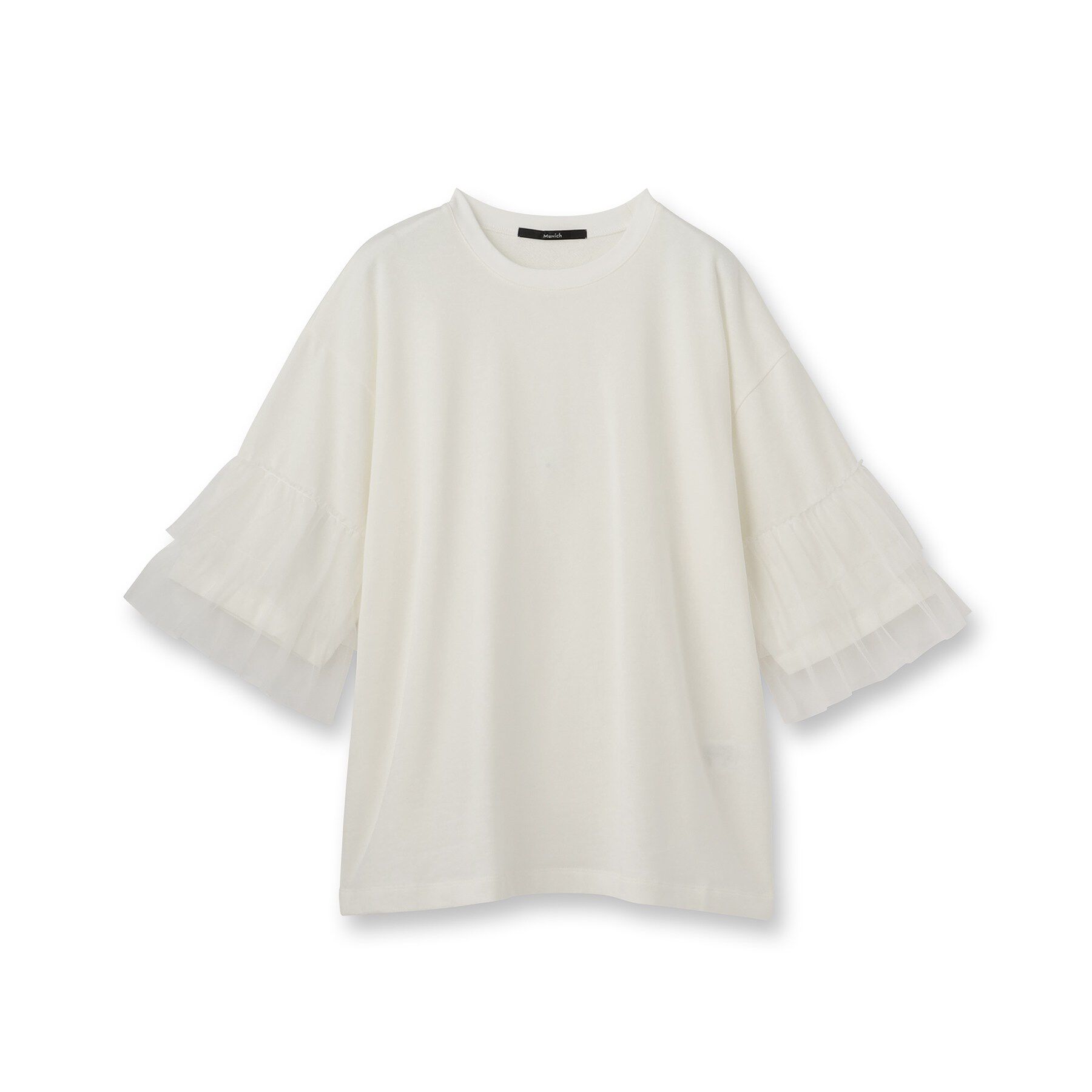 UNTITLED「【Munich】ラッフルスリーブトップス」|Tシャツ・カットソー|
