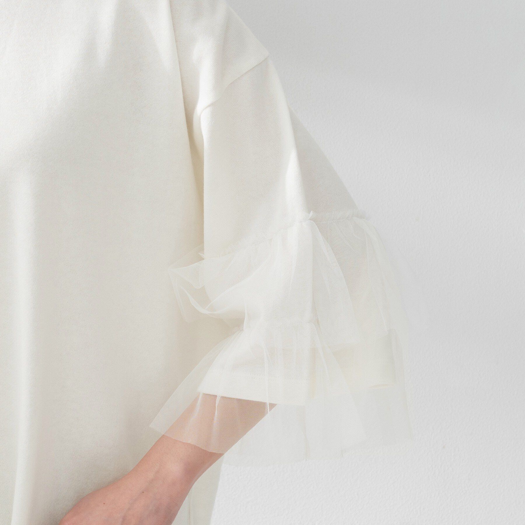 UNTITLED「【Munich】ラッフルスリーブトップス」|Tシャツ・カットソー|