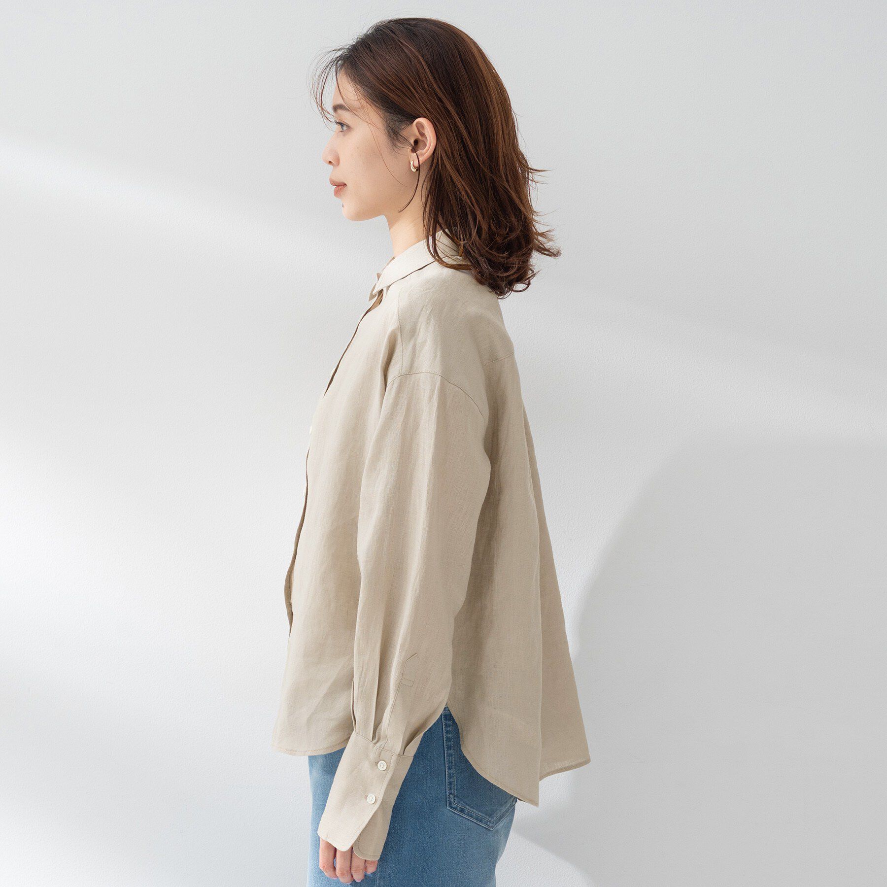 UNTITLED「【Audrey and John Wad】別注／ワイドシャツ」|シャツ・ブラウス|