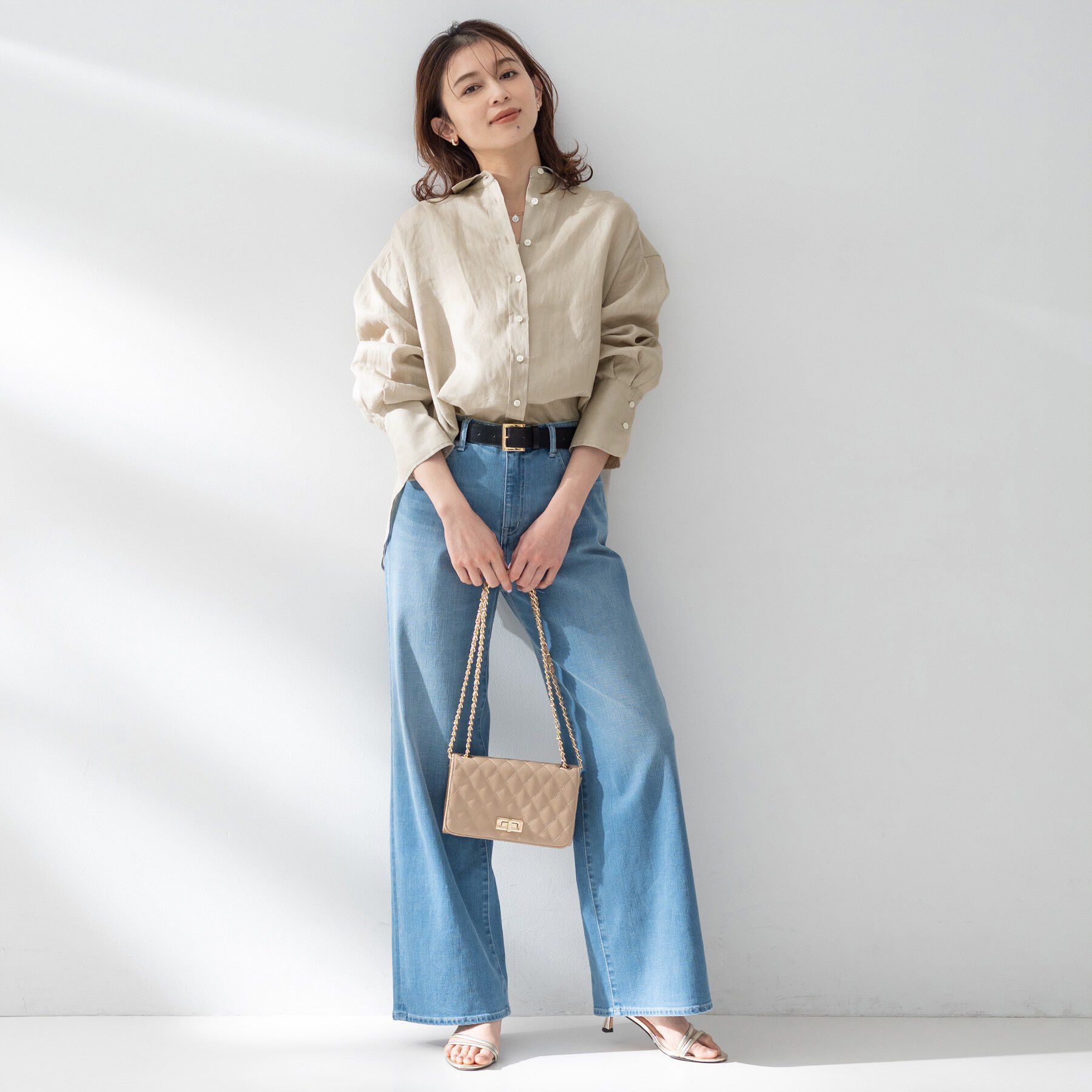 UNTITLED「【Audrey and John Wad】別注／ワイドシャツ」|シャツ・ブラウス|