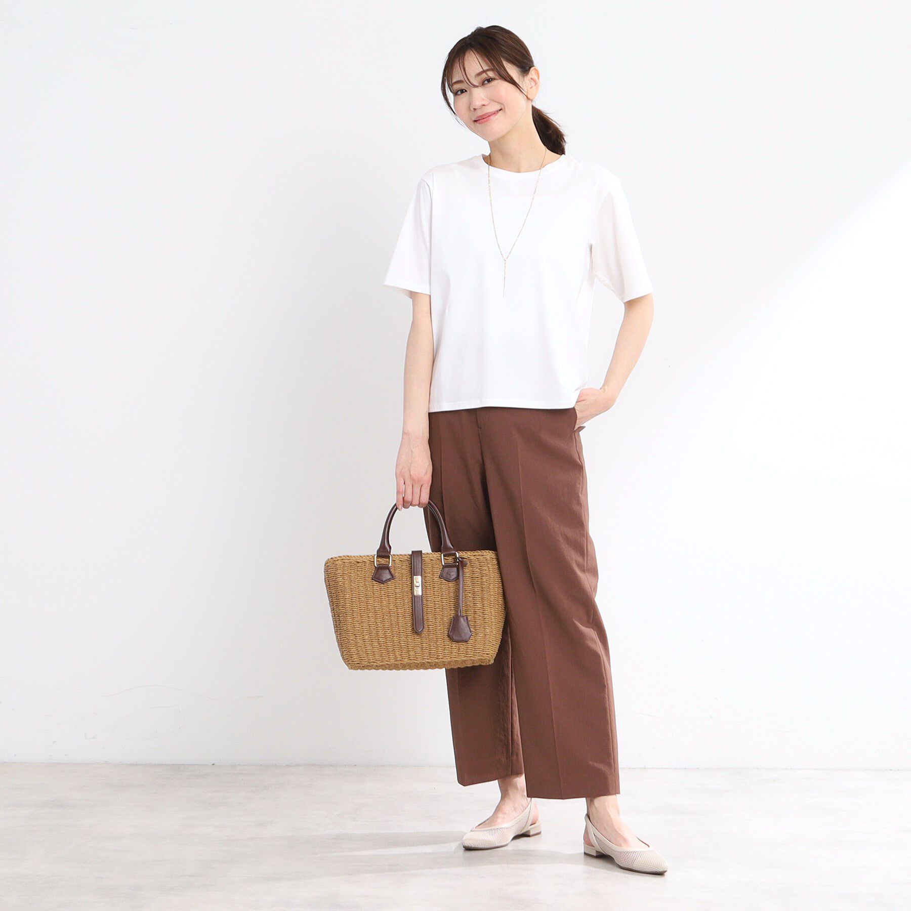 Reflect「【マシンウォッシュ可／セットアップ可／通勤におすすめ】ドライタッチストレートパンツ」|その他|