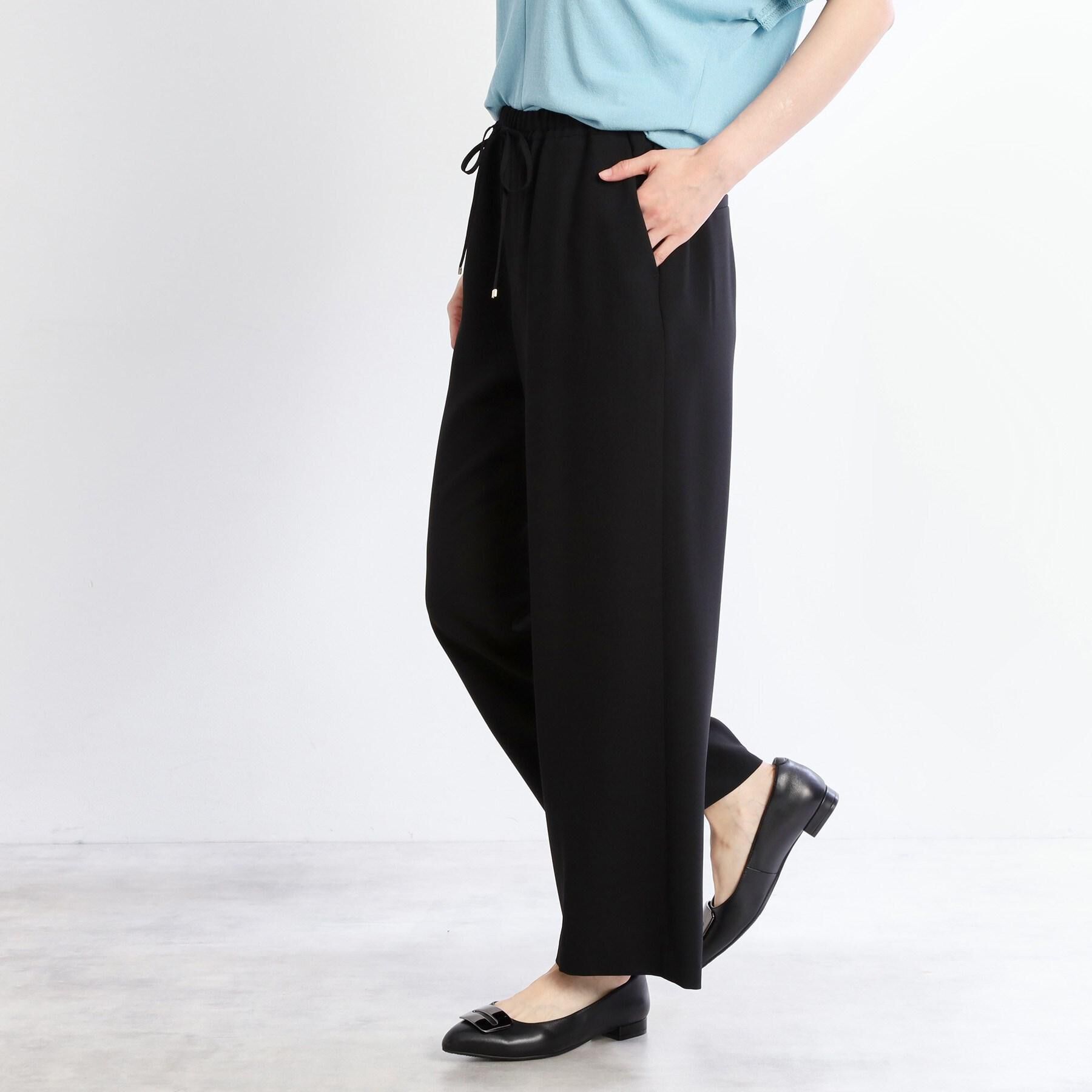 Reflect「【接触冷感／マシンウォッシュ可／ウエスト総ゴム】ワイドシルエットパンツ」|その他|