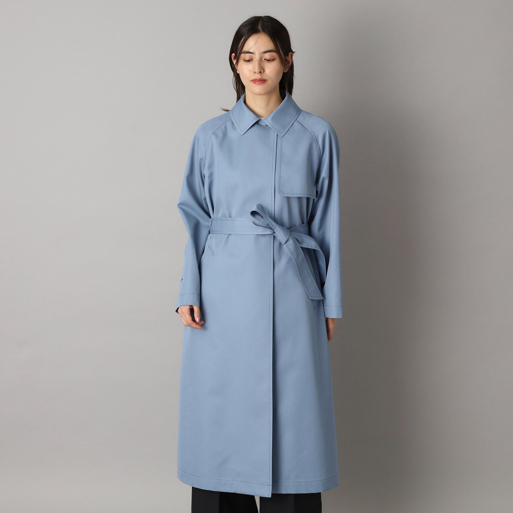 DRESSTERIOR「【上品/美シルエット】ライトトレンチコート」|トレンチコート|