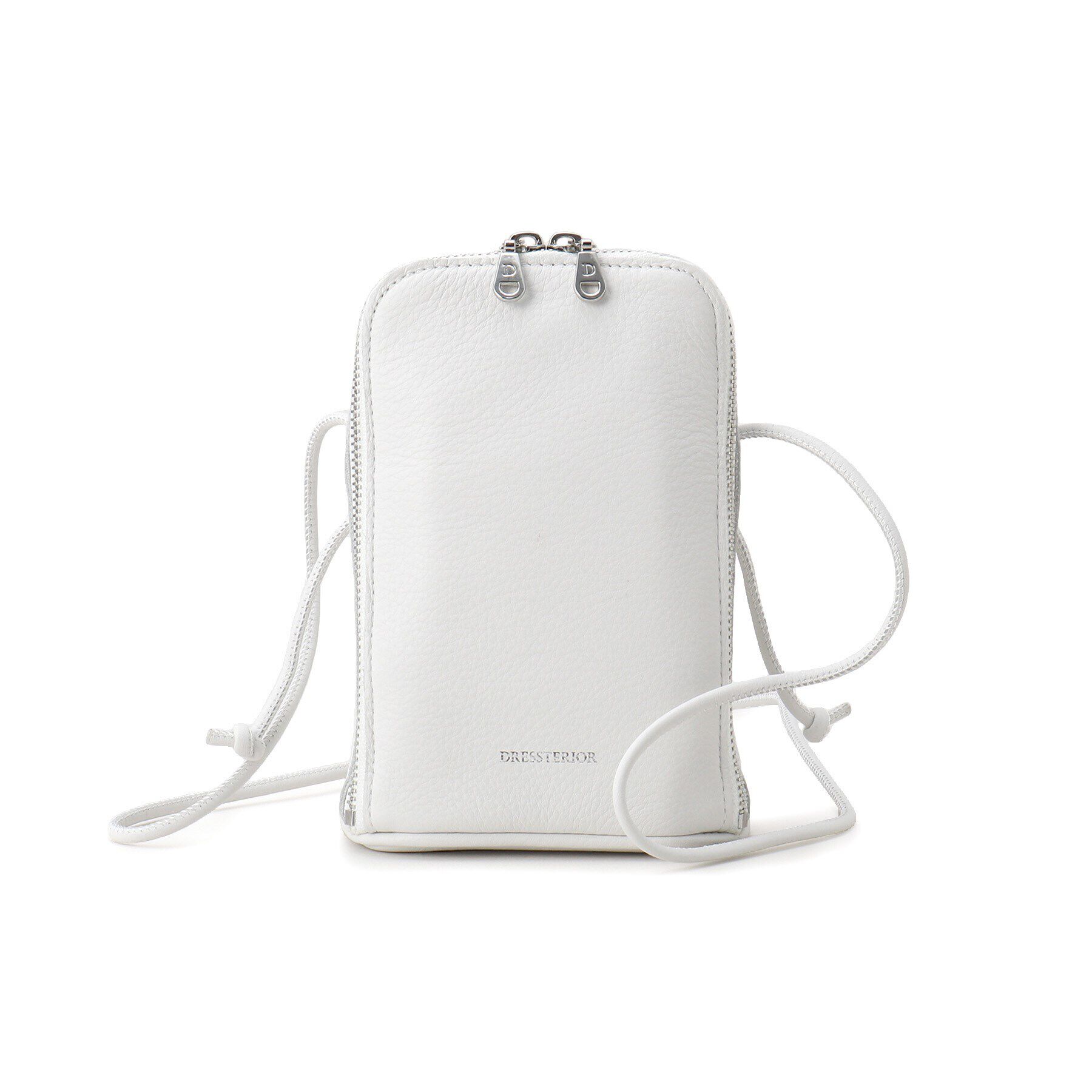 DRESSTERIOR「シュリンクレザーマルチポーチ」|ショルダー・メッセンジャー|