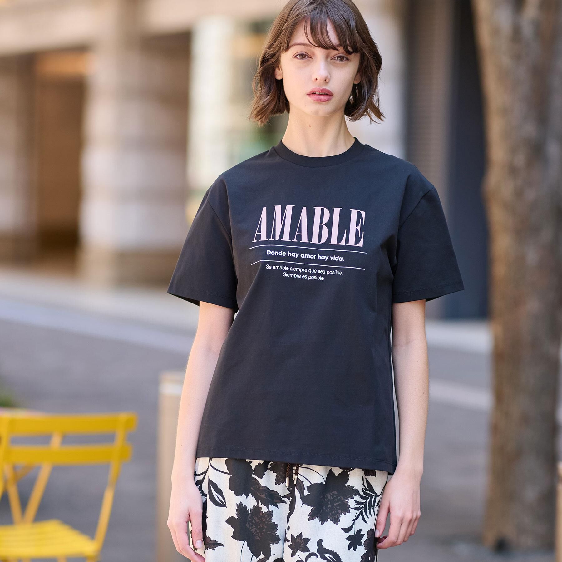 DRESSTERIOR「【接触冷感/UVカット】バックブリーズテックロゴTシャツ」|Tシャツ・カットソー|