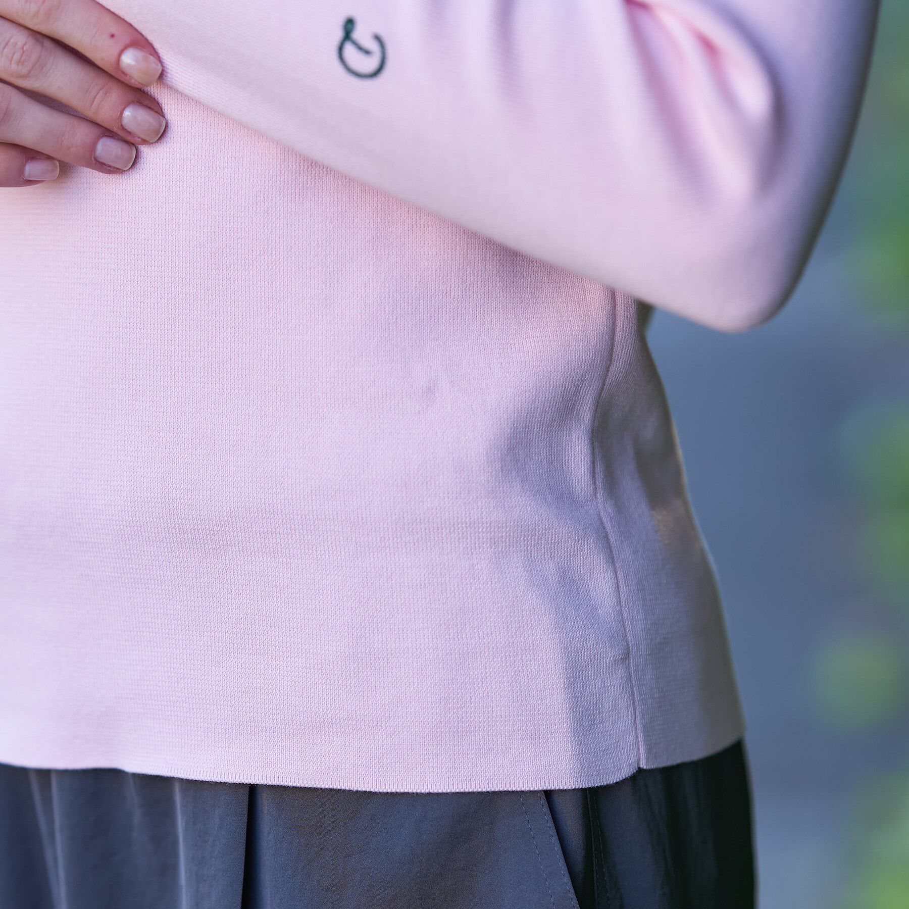 DRESSTERIOR「コットンフルニードルニット」|ニット・セーター|