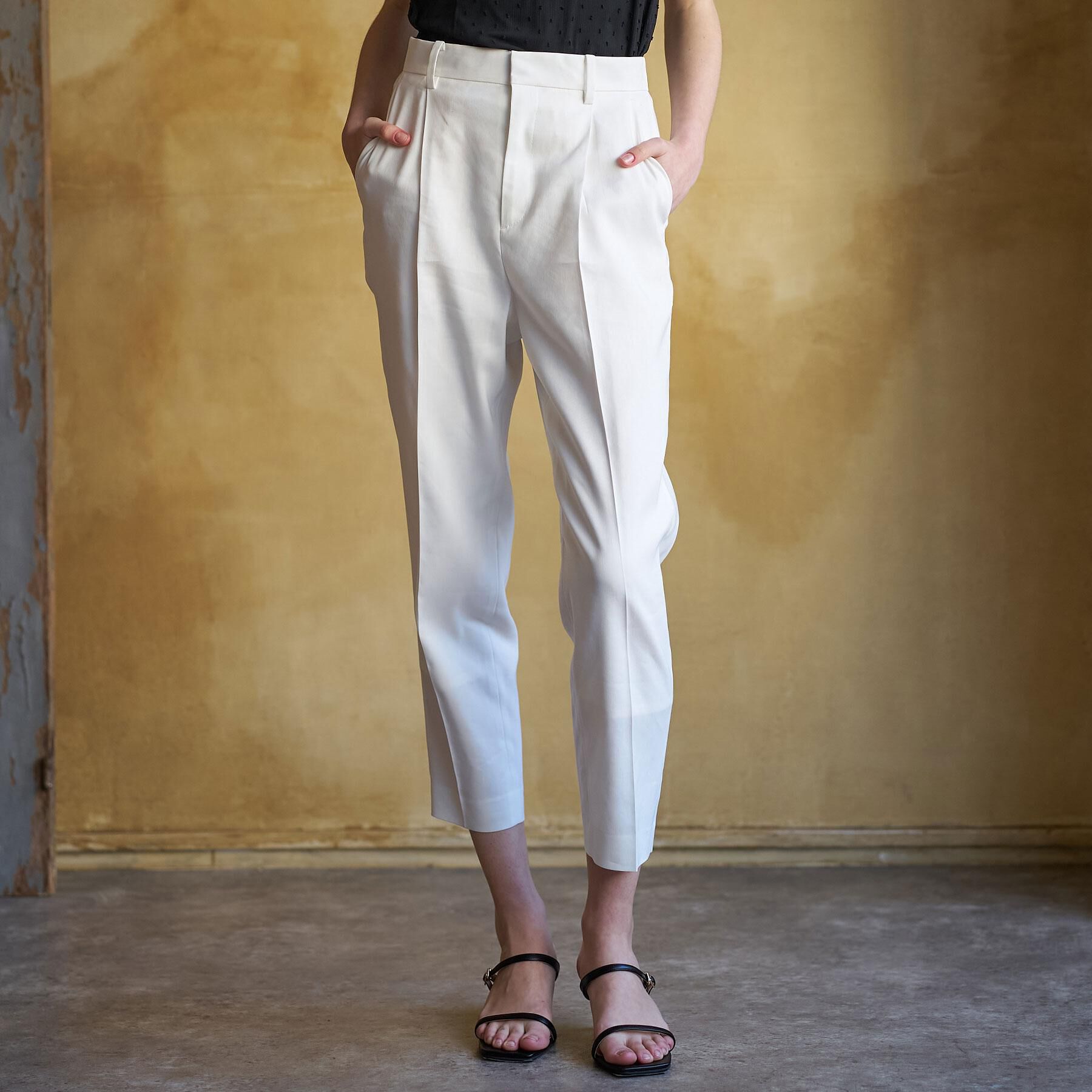 DRESSTERIOR「コットンリネン テーパードパンツ」|その他|