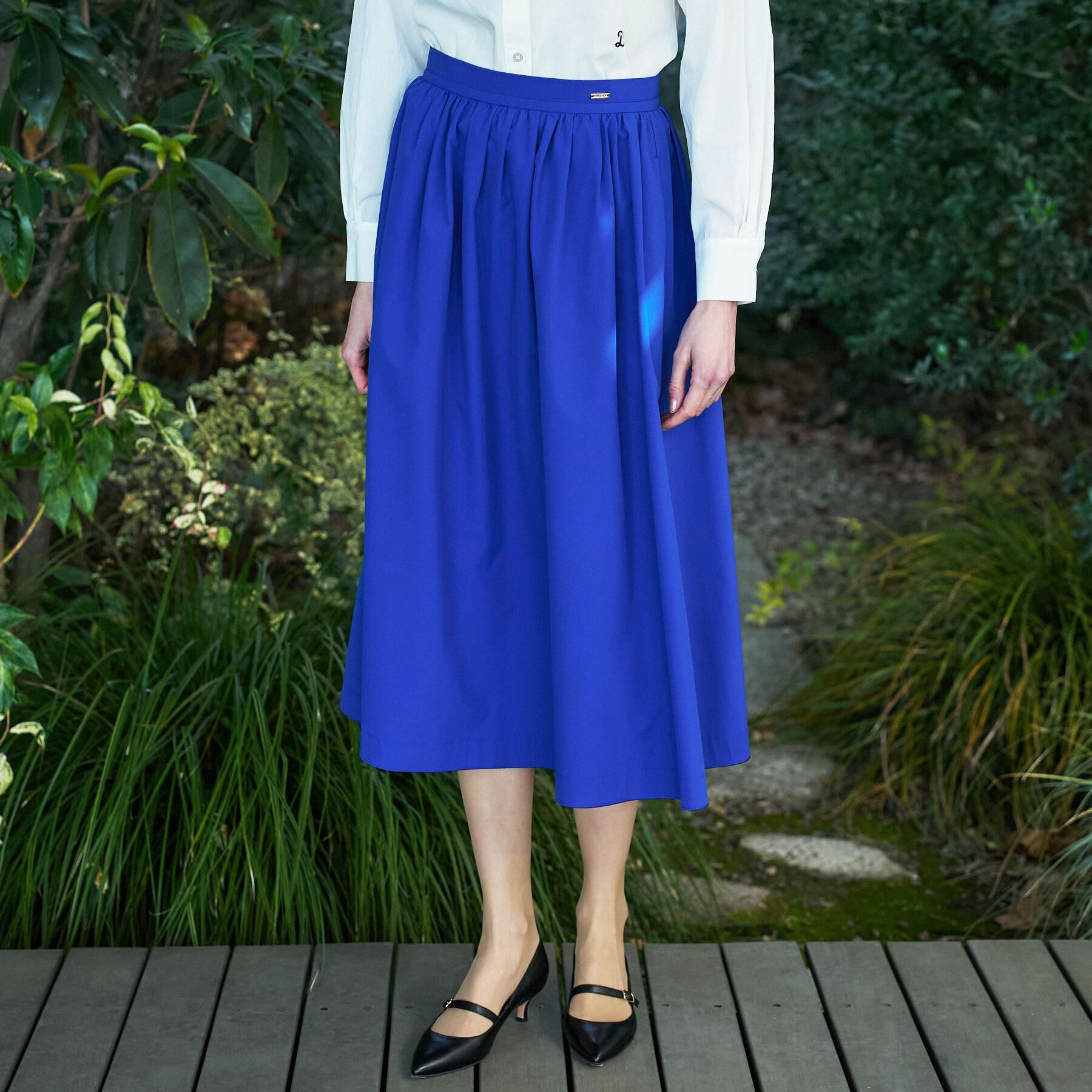 DRESSTERIOR「タックギャザースカート」|スカート|