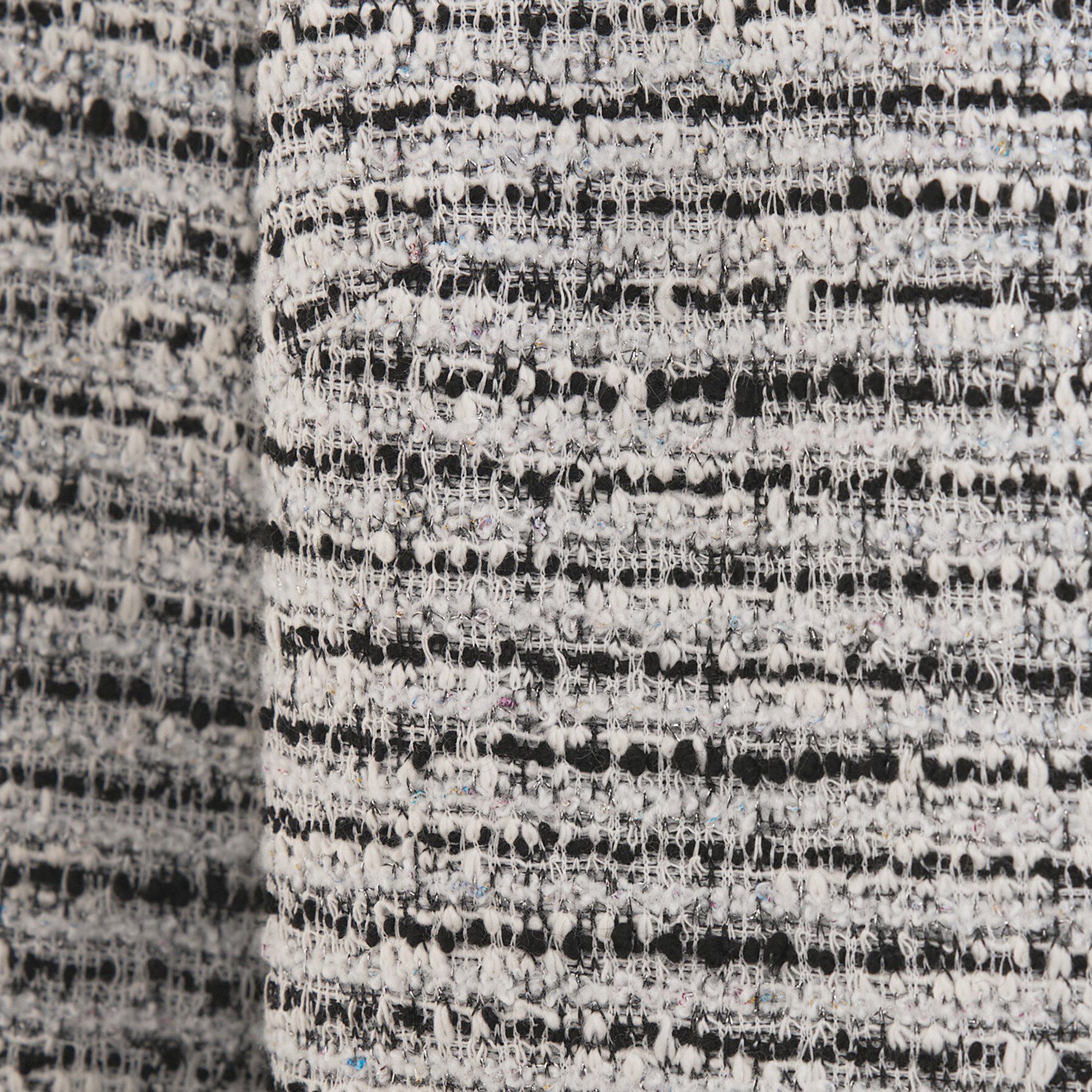 INDIVI「【セレモニー／洗える】ミックスツイードライトジャケット」|ノーカラージャケット|