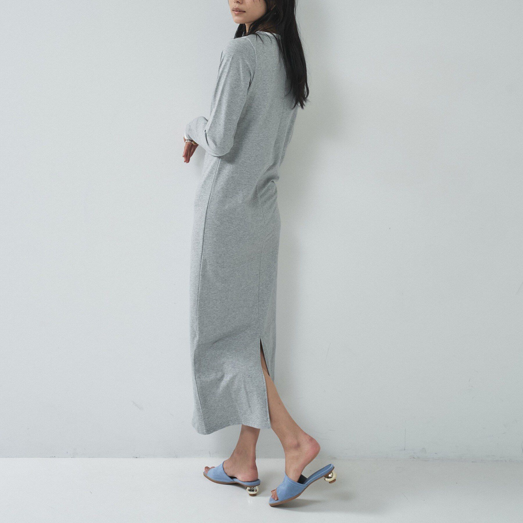 GALLEST「【一部店舗限定】バイカラーヘンリーネックワンピース」|ワンピース|