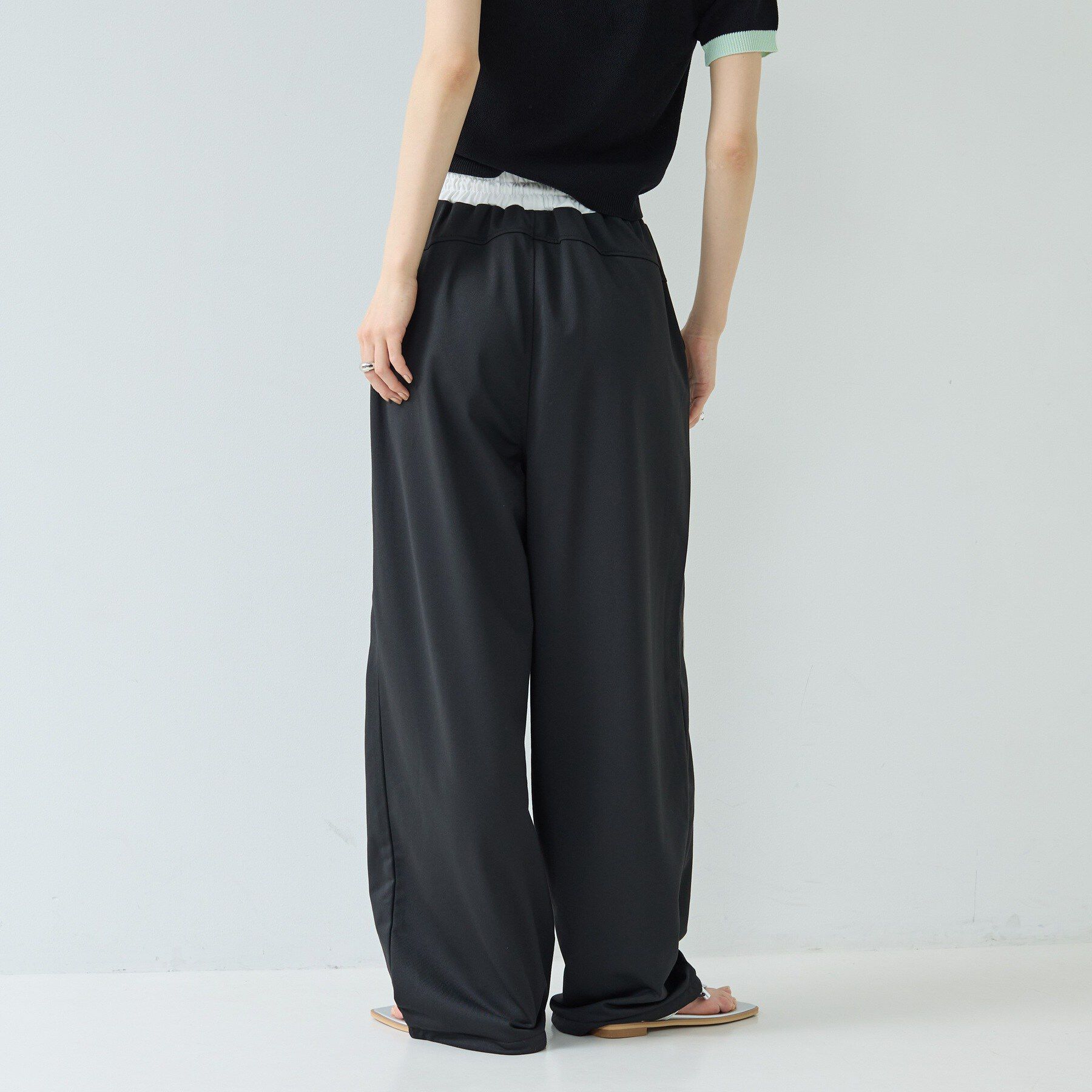 GALLEST「【一部店舗限定】パイピング裏毛ワイドパンツ」|その他|