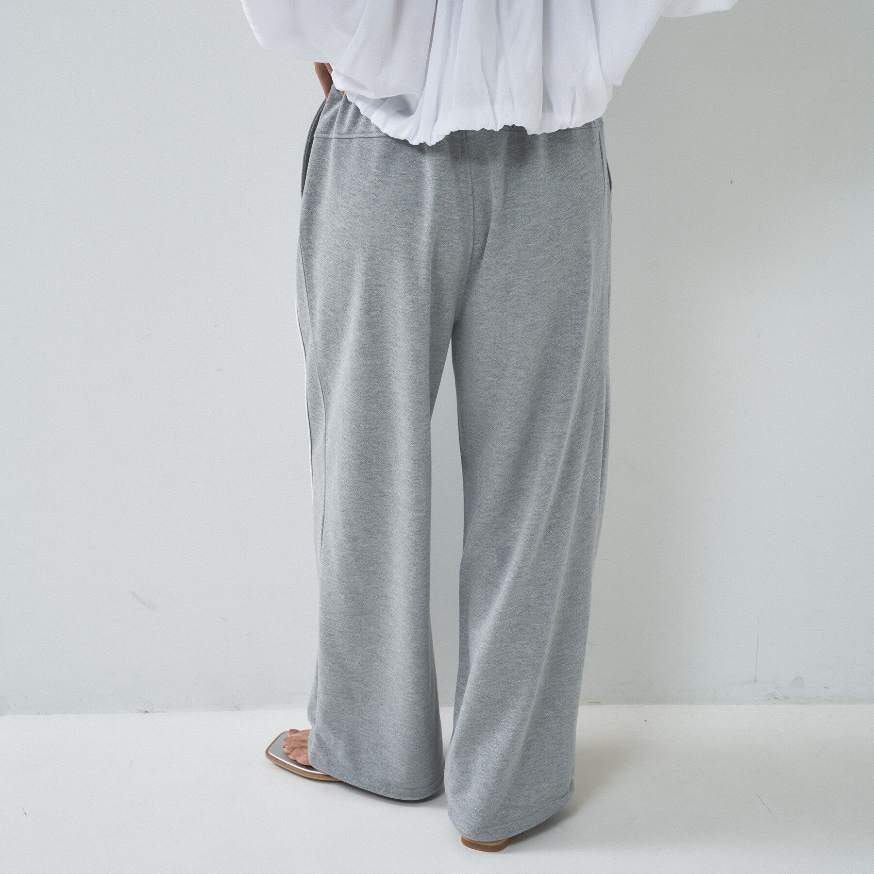 GALLEST「【一部店舗限定】パイピング裏毛ワイドパンツ」|その他|