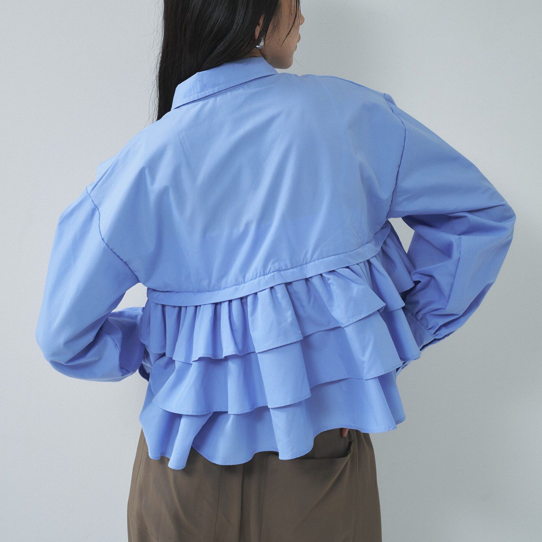 GALLEST「【一部店舗限定】ティアードフリルシャツ」|シャツ・ブラウス|