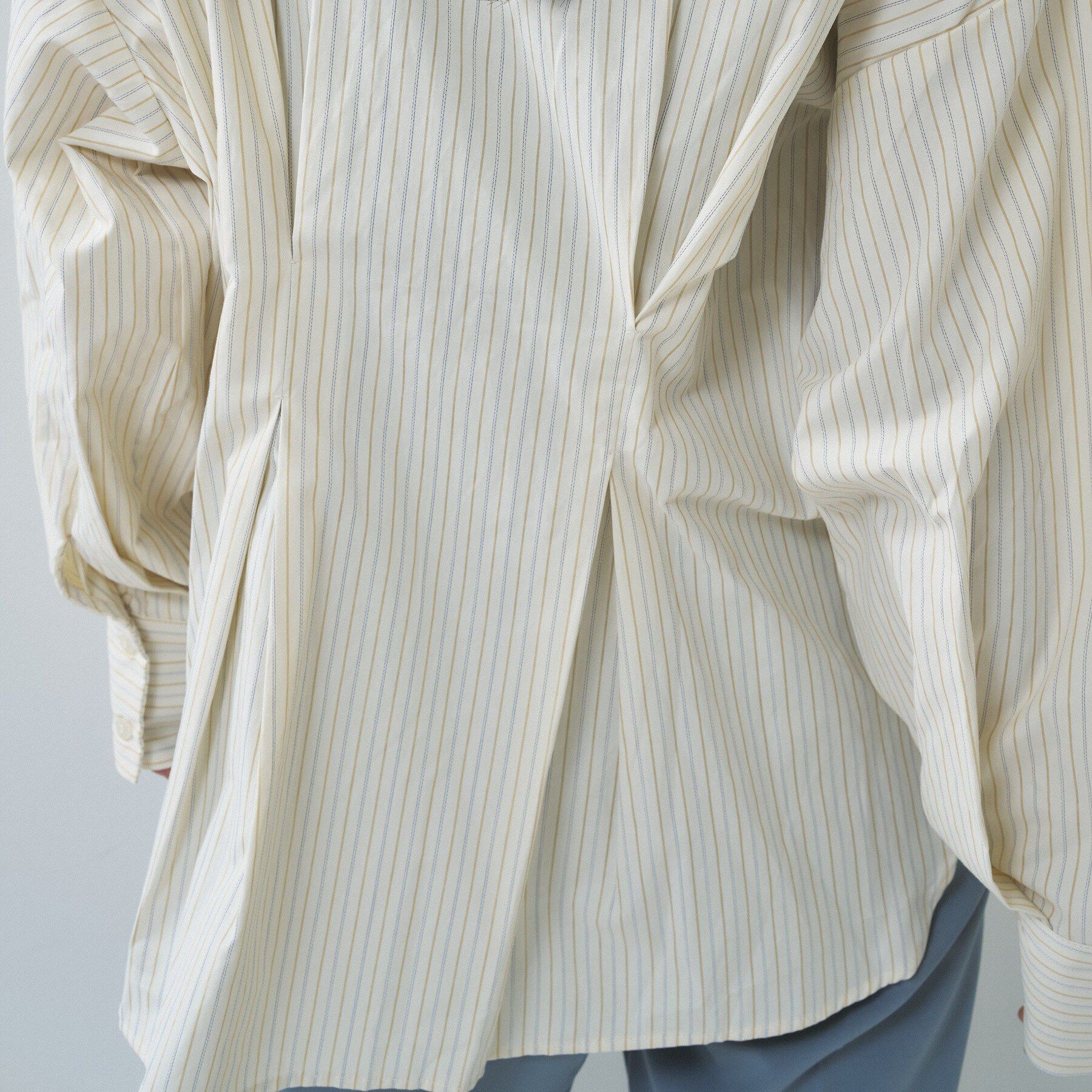 GALLEST「【一部店舗限定】ストライプタックシャツ」|シャツ・ブラウス|