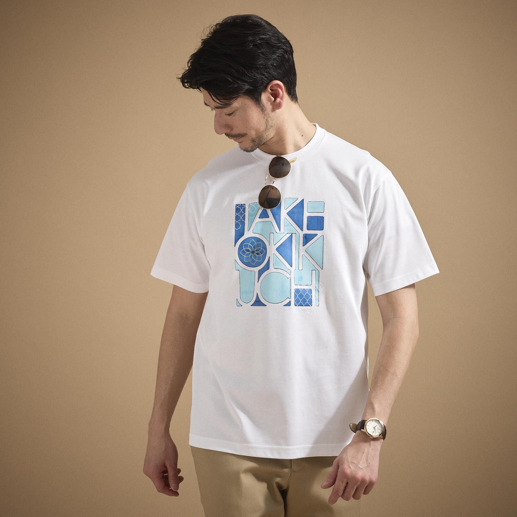 TAKEO KIKUCHI「ロゴグラフィック プリントTシャツ」|Tシャツ・カットソー|