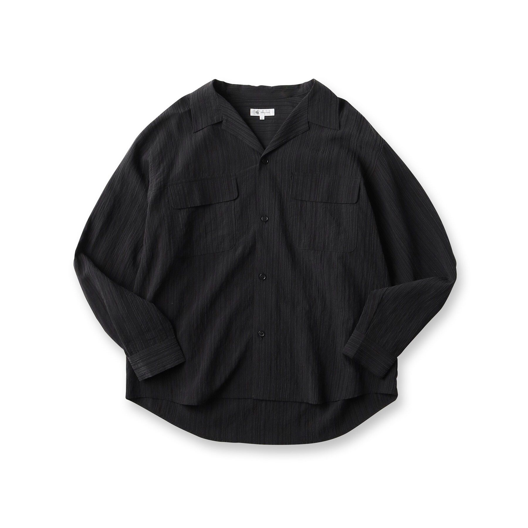 tk.TAKEO KIKUCHI「シアーストライプシャツ」|シャツ・ブラウス|