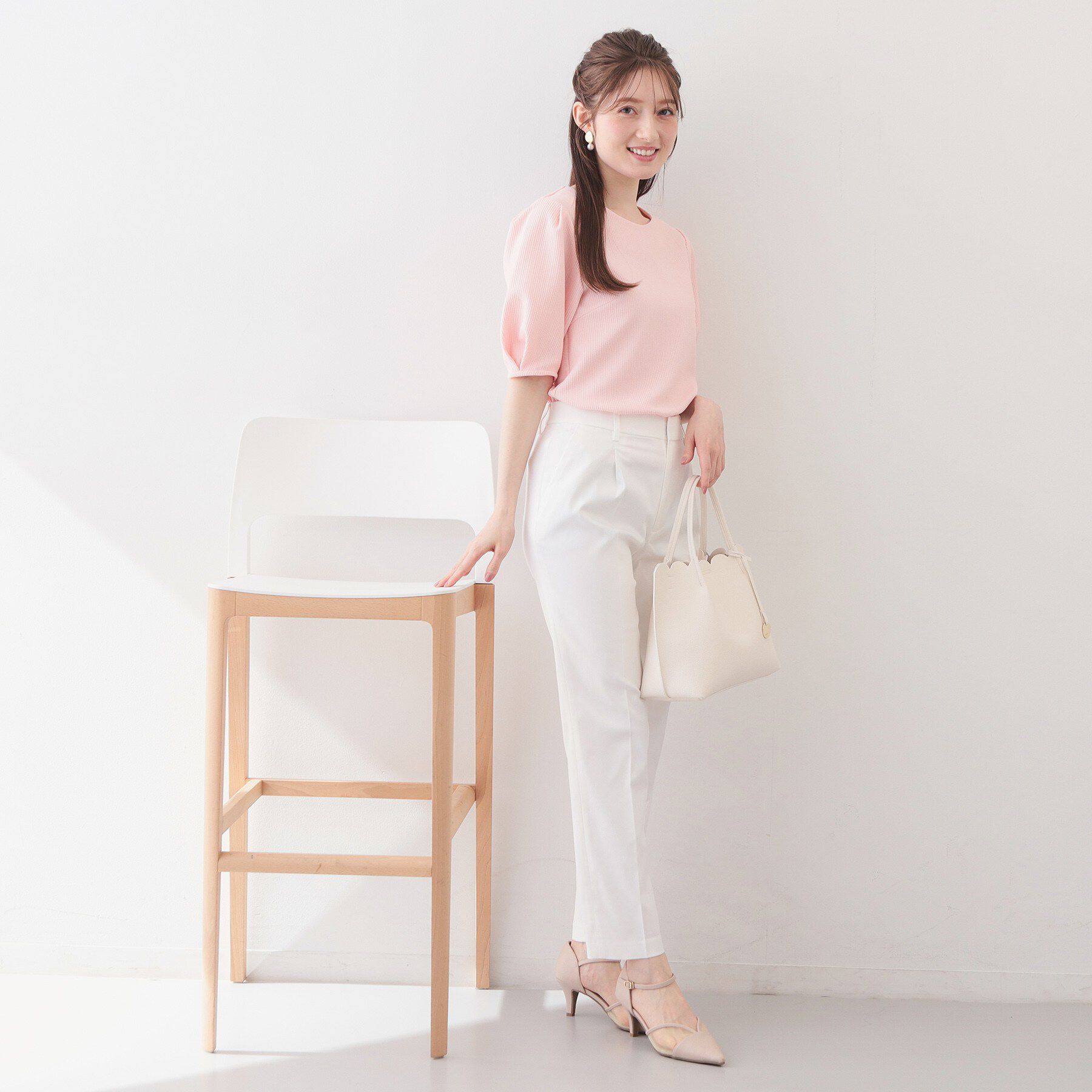 index「ストレッチテーパードパンツ【洗濯機OK・吸水速乾・接触冷感・透け防止】」|その他|