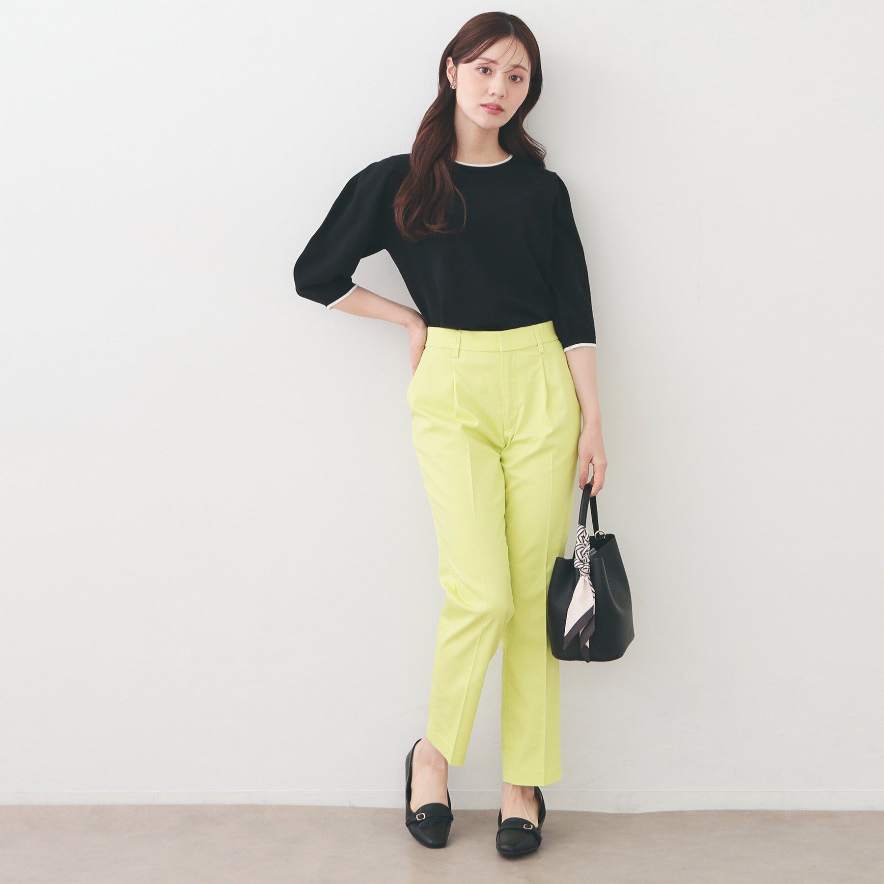 index「ストレッチテーパードパンツ【洗濯機OK・吸水速乾・接触冷感・透け防止】」|その他|