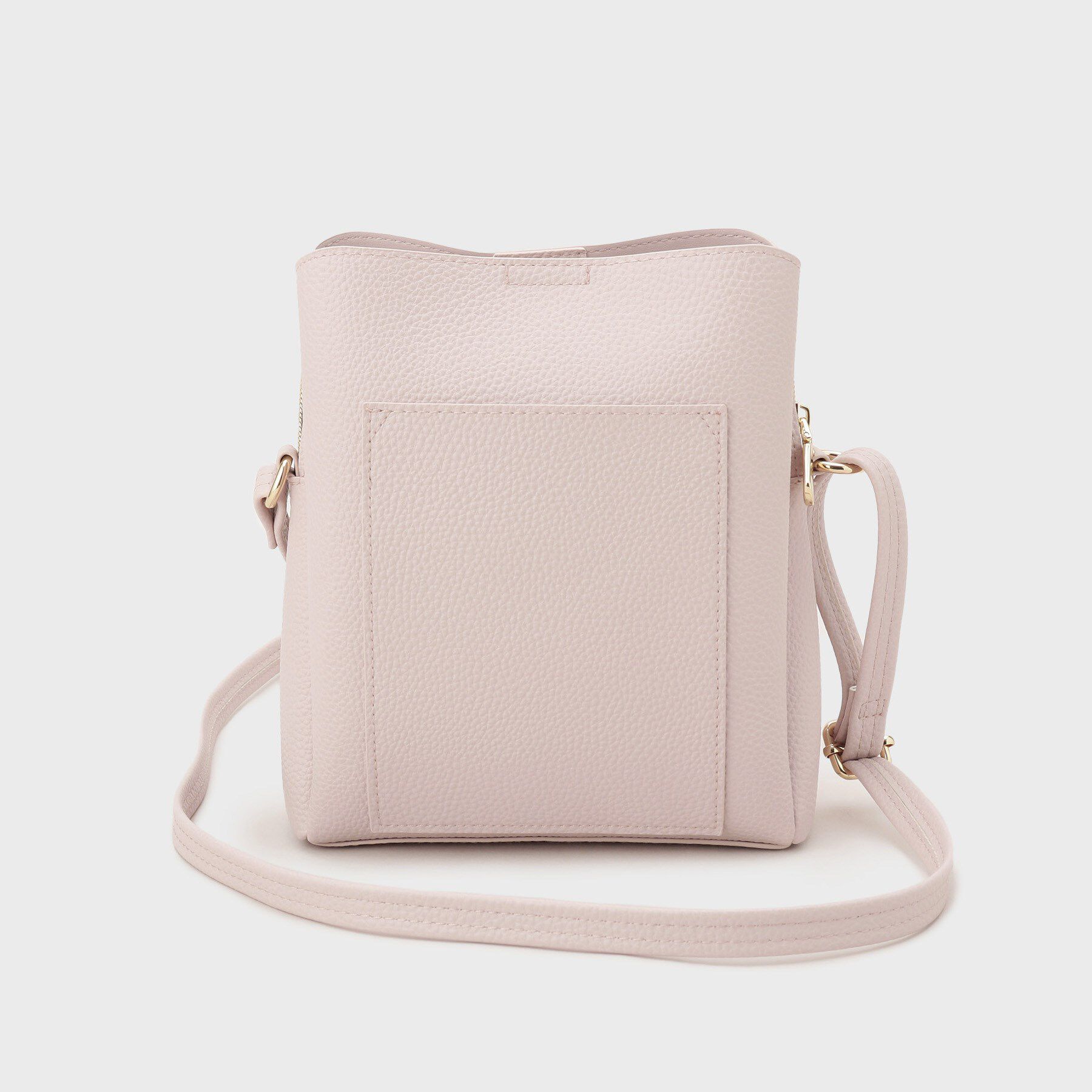 OPAQUE.CLIP「シュリンク合皮3層ミニショルダーバッグ【軽量／長さ調整可能】」|ショルダー・メッセンジャー|