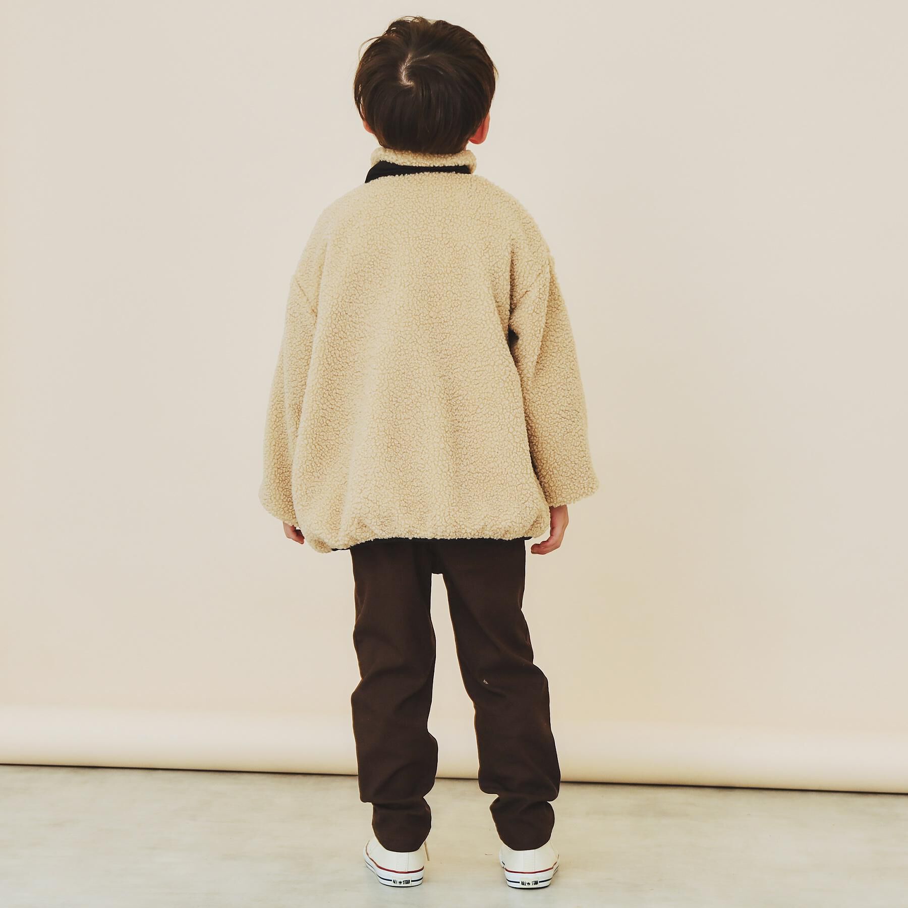 THE SHOP TK「【110－160】ボアリバーシブブルゾン/洗濯機OK」|ブルゾン・スタジャン|