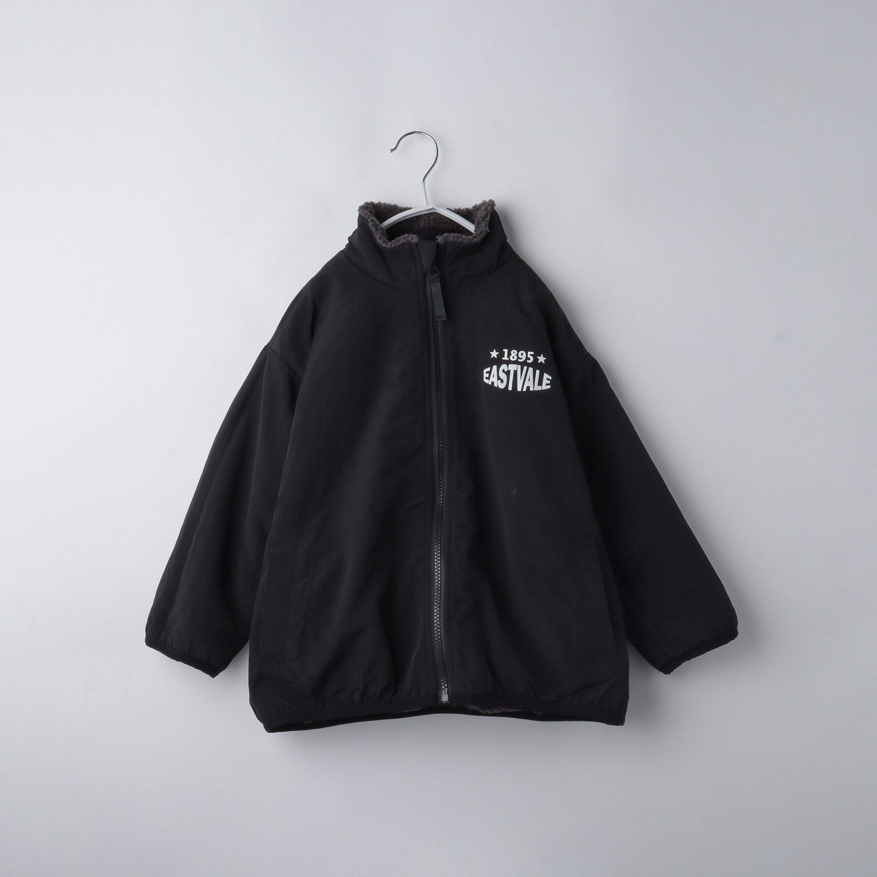 THE SHOP TK「【110－160】ボアリバーシブブルゾン/洗濯機OK」|ブルゾン・スタジャン|