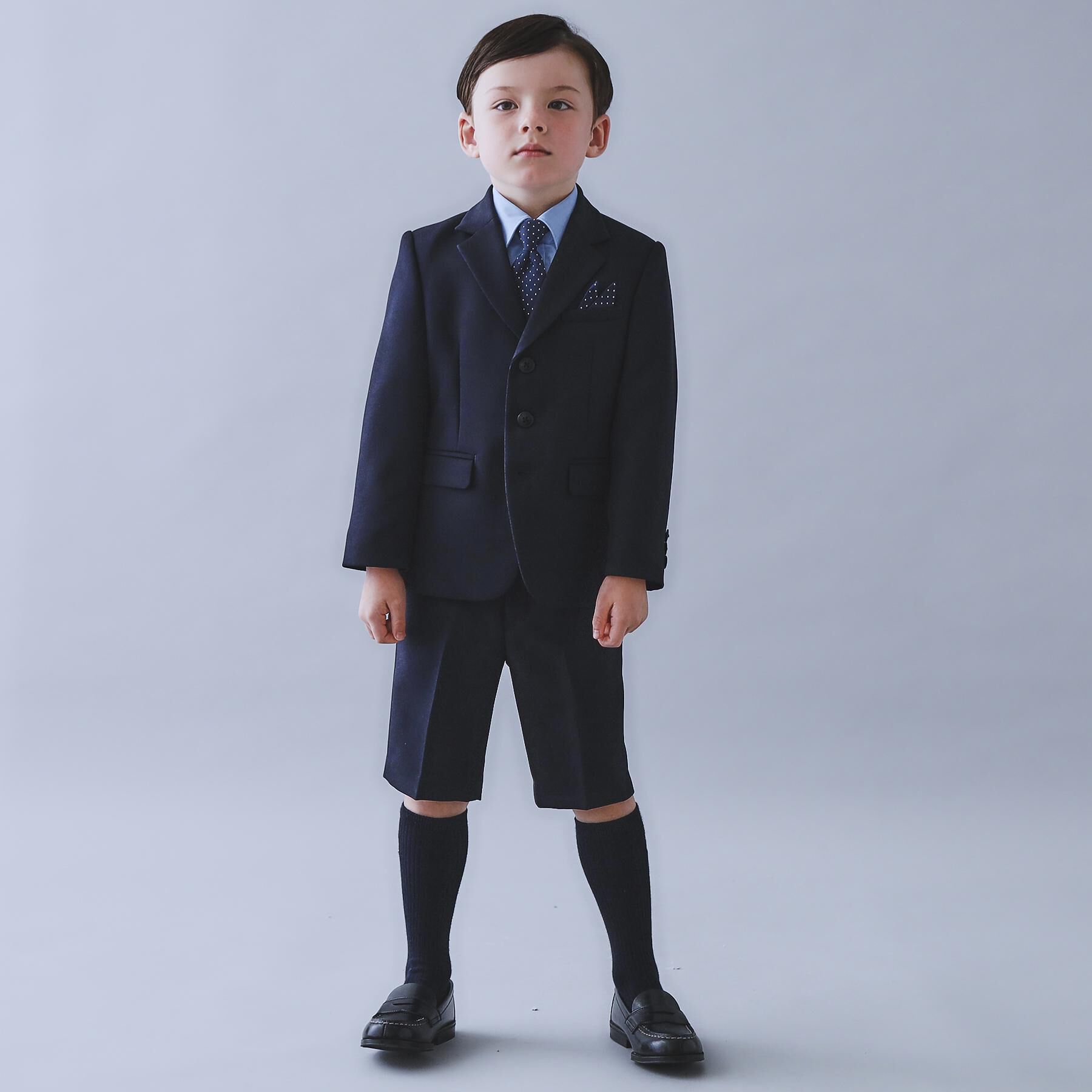 THE SHOP TK「【110-130/4点セット】ネイビーセットアップ/入園・卒園・入学」|スーツ|