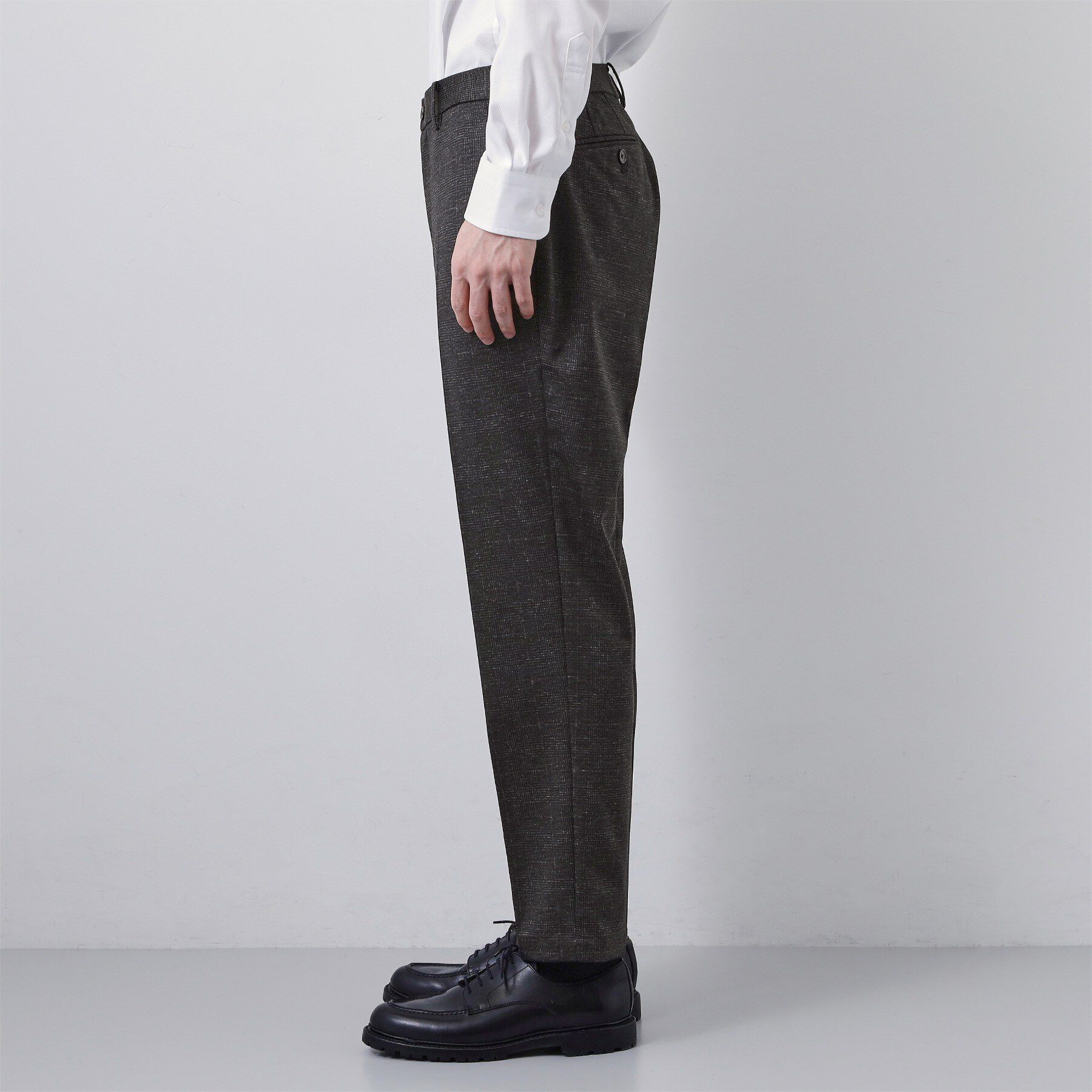 THE SHOP TK「【動きやすい、快適ビジネススラックス】TRジャージ スラックス　セットアップ可/洗濯機OK/ストレッ」|その他|