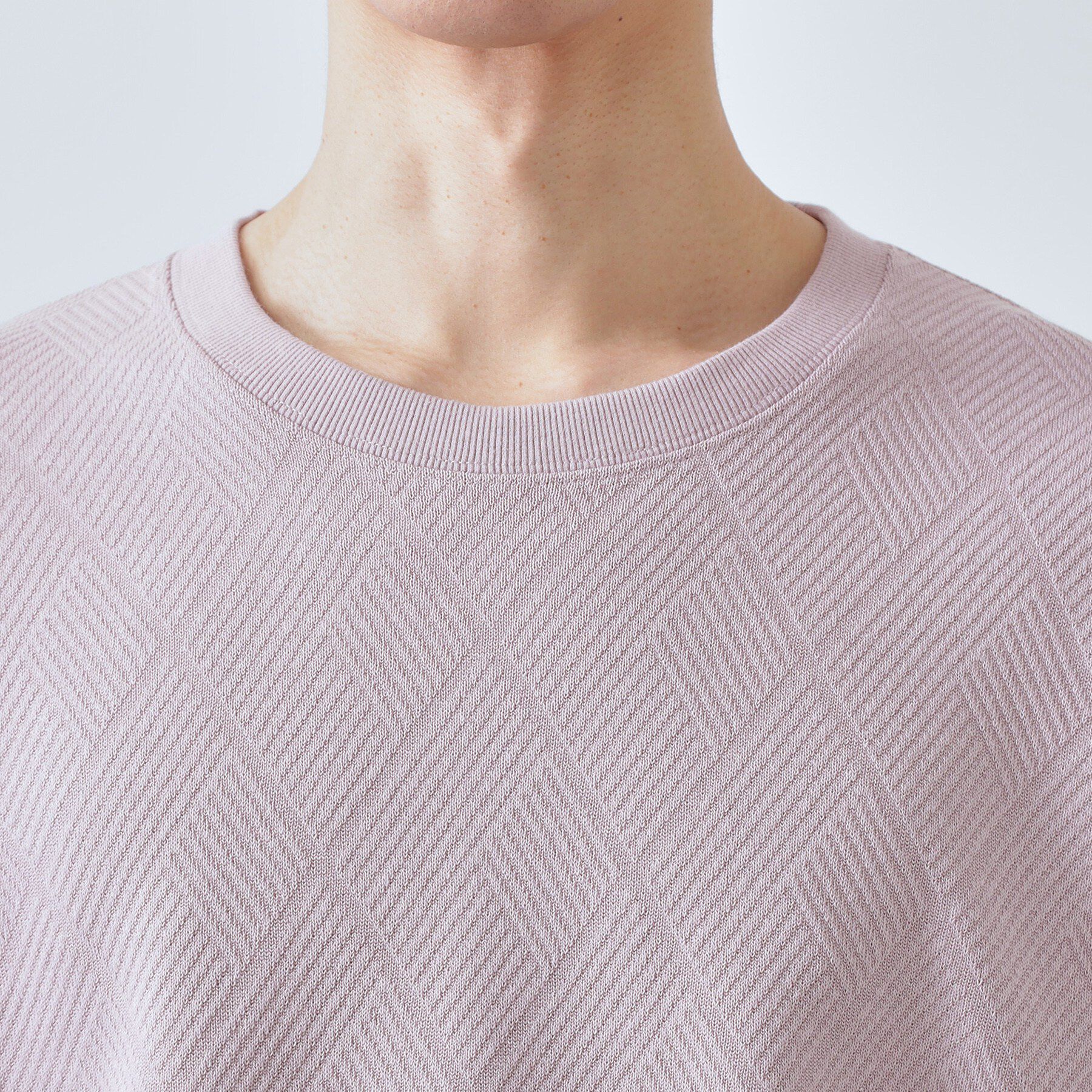 THE SHOP TK「【大人のデイリースタイルを格上げ】ジャカードリンクススウエット　洗濯機OK」|パーカー|