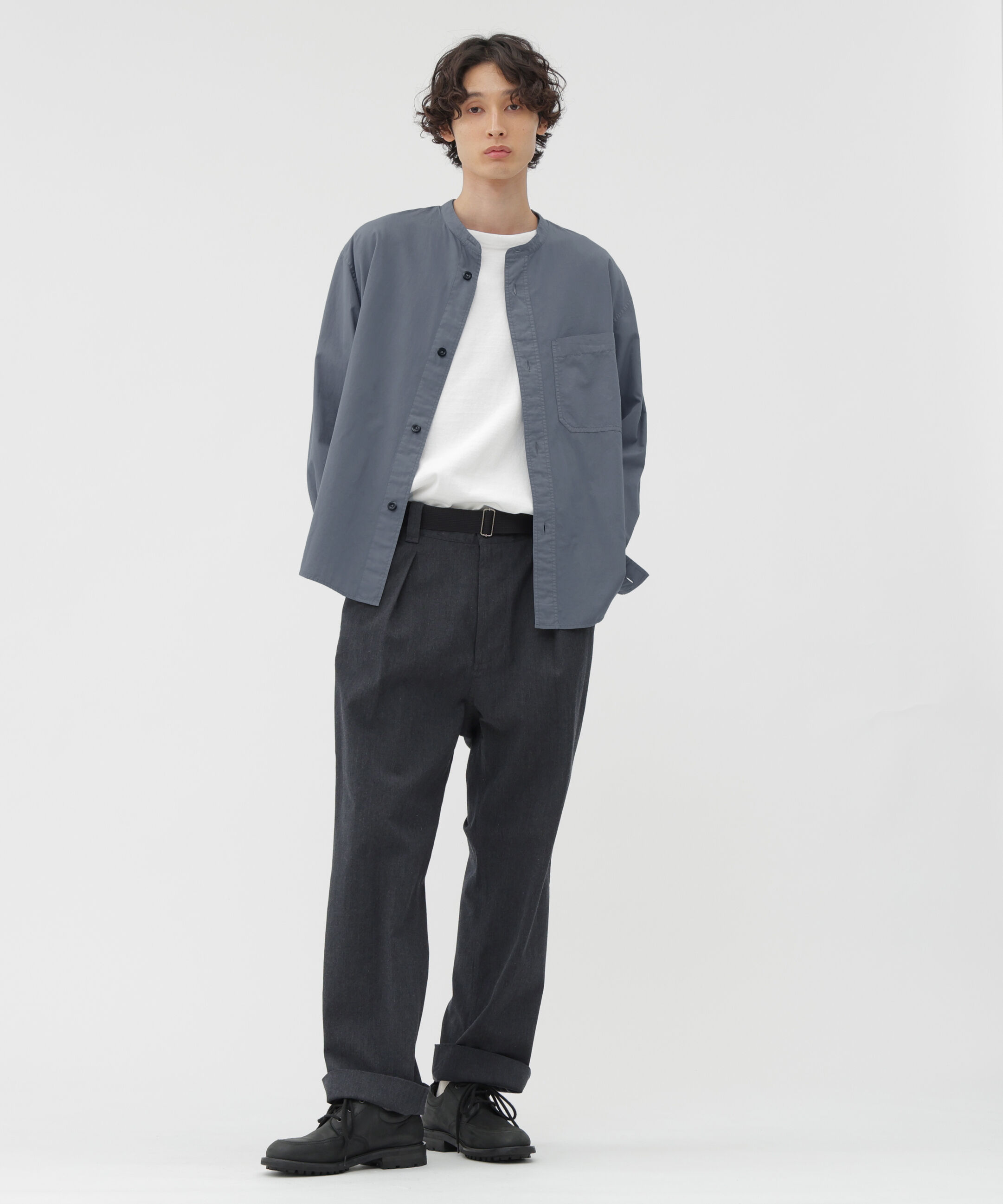 MHL.「GARMENT DYE COTTON SHIRTING SHIRT」|シャツ・ブラウス|