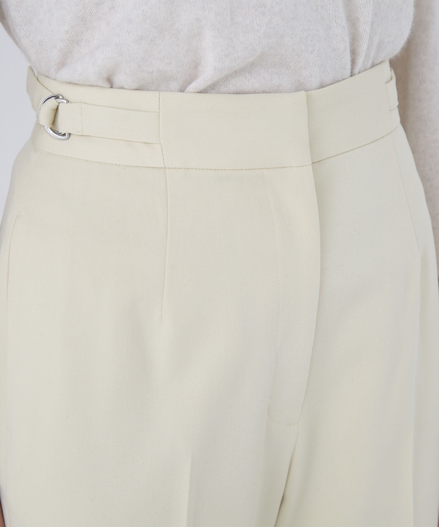  「サイドバックルテーパードパンツ」|その他|