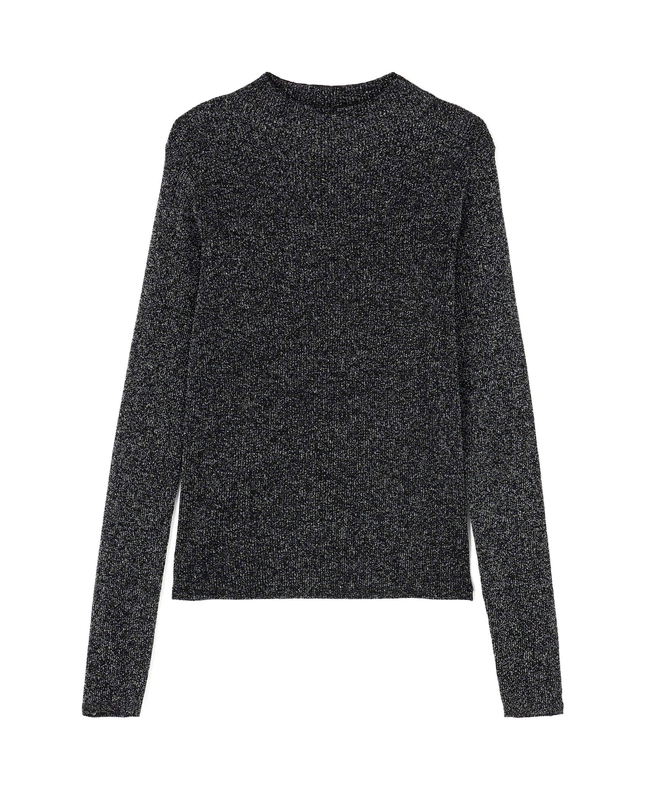  「シャイニーハイネックニット」|ニット・セーター|