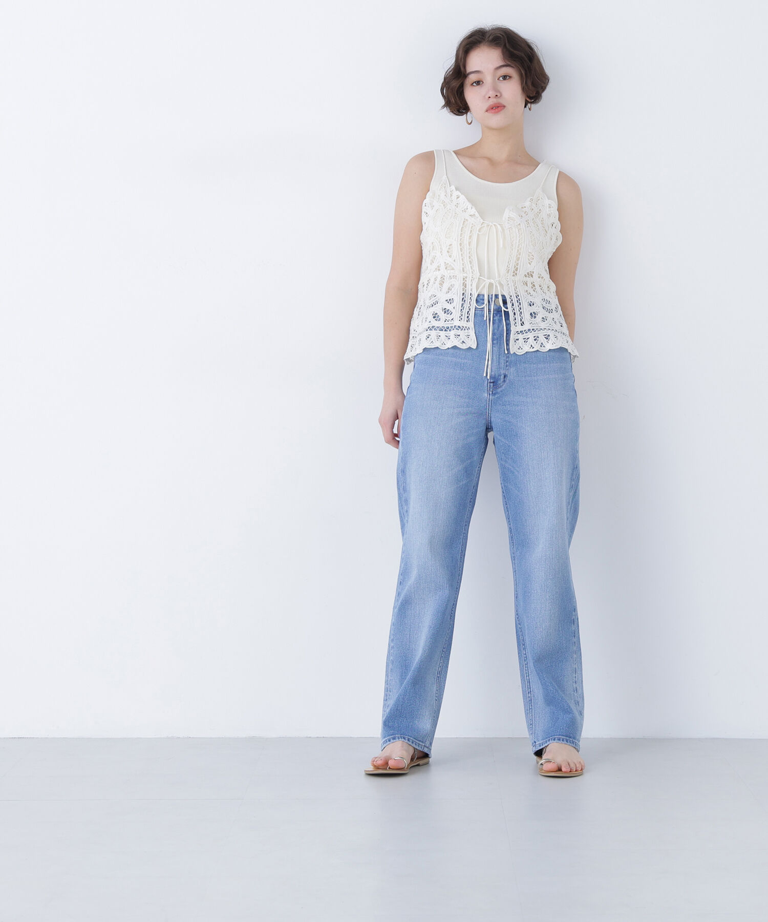  「〈N.〉ハイライズストレートデニムパンツ」|その他|