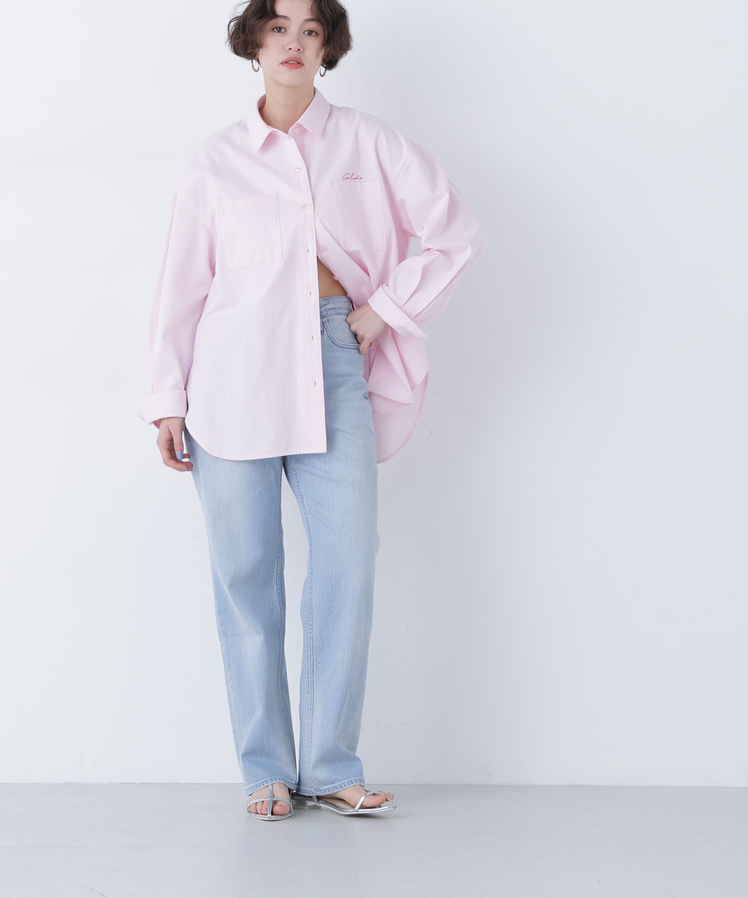  「〈N.〉ハイライズストレートデニムパンツ」|その他|