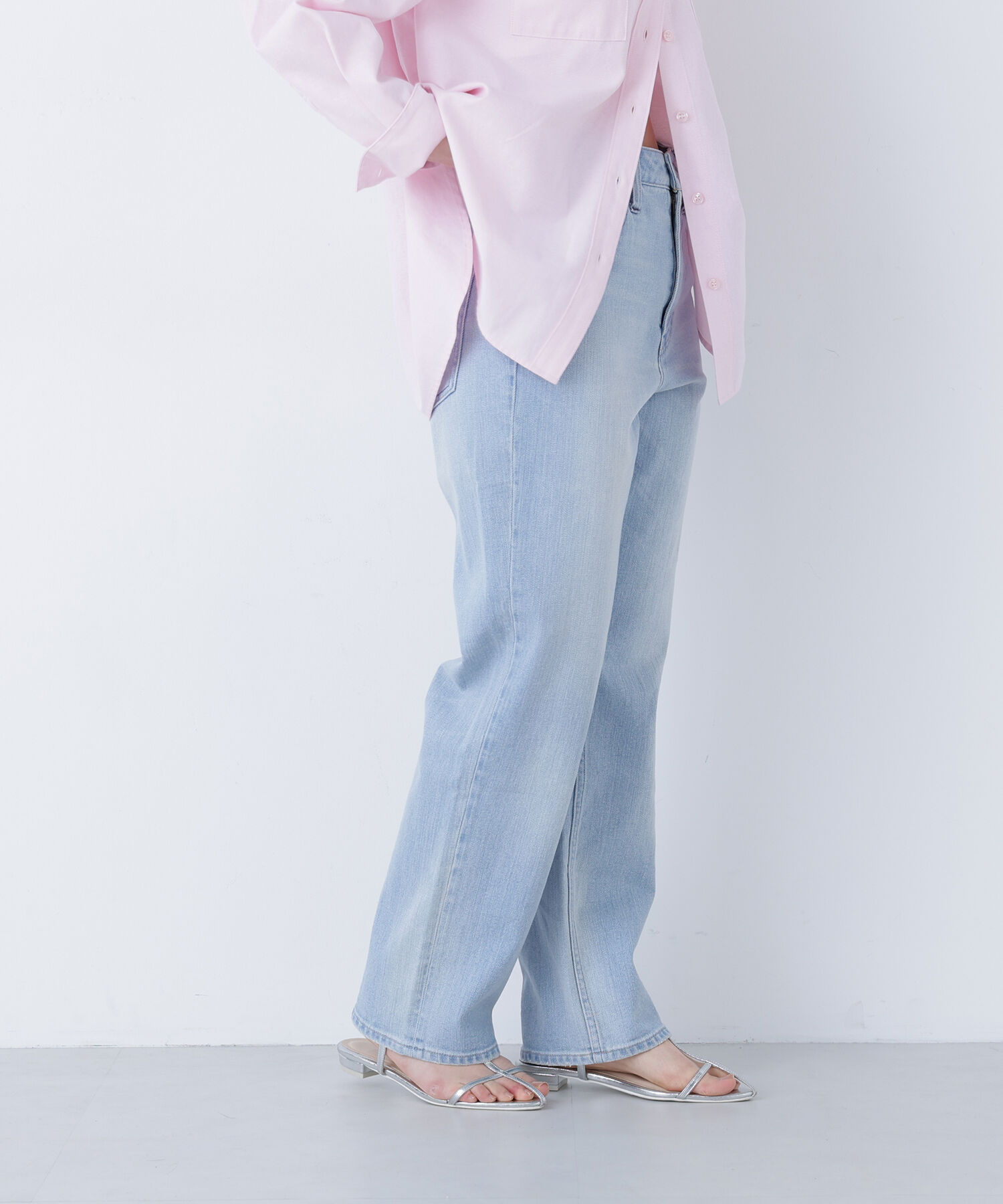  「〈N.〉ハイライズストレートデニムパンツ」|その他|