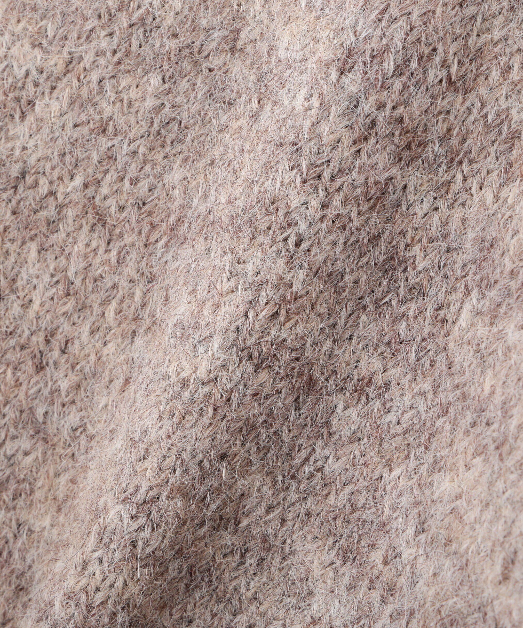  「ウール混リサイクルエコニットカーディガン」|ニット・セーター|