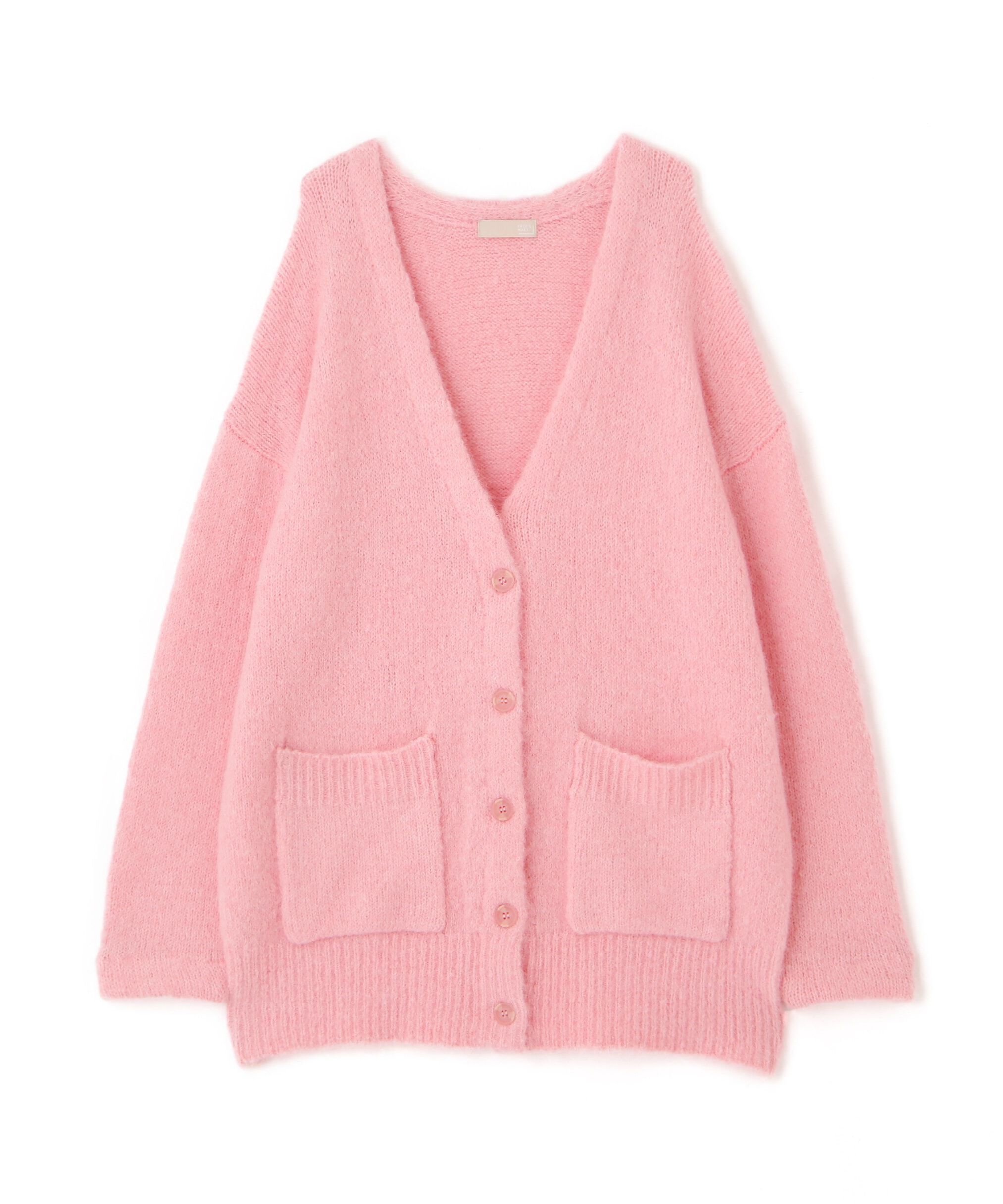  「ウール混リサイクルエコニットカーディガン」|ニット・セーター|