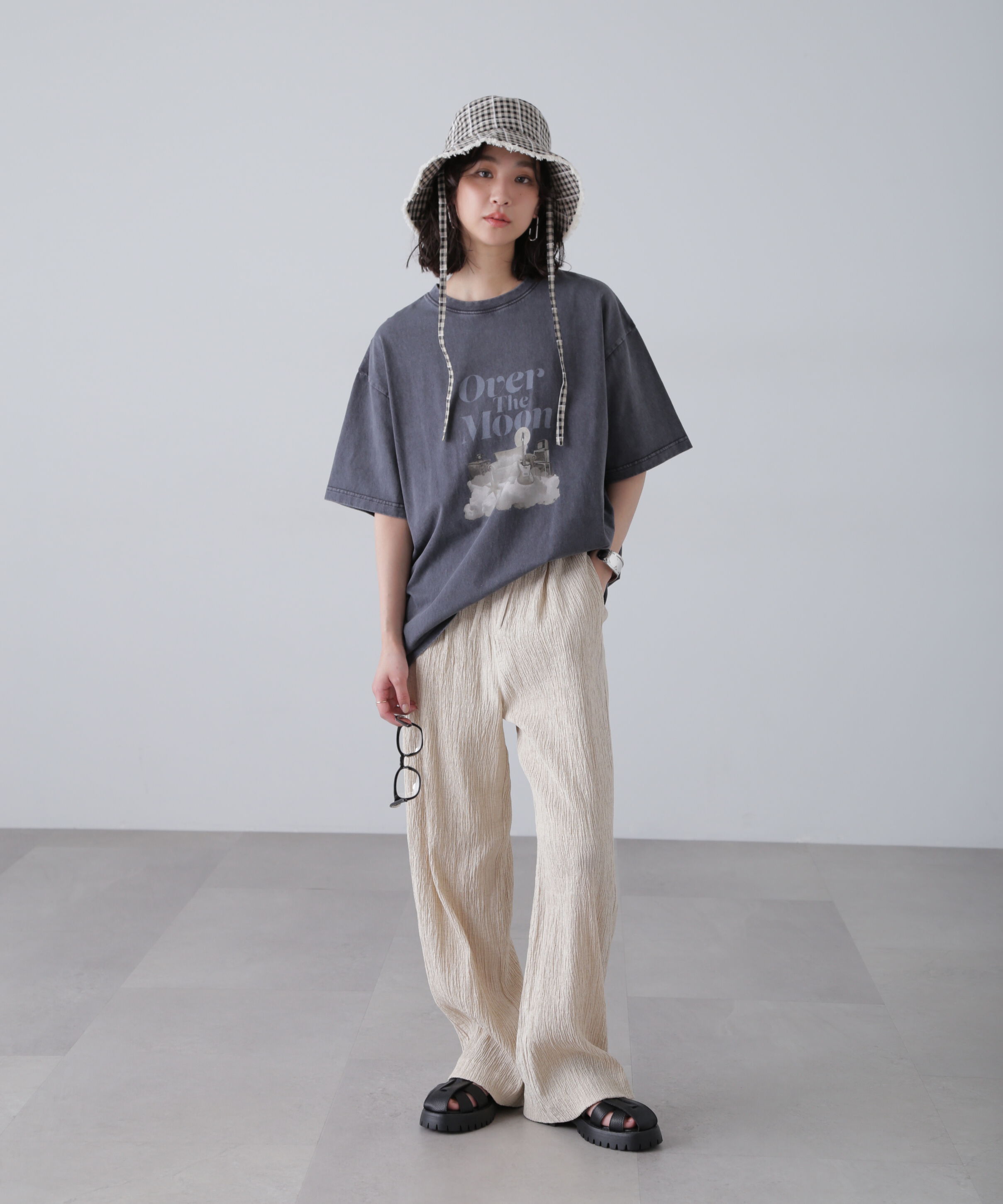  「楊柳リラックスストレートパンツ」|その他|