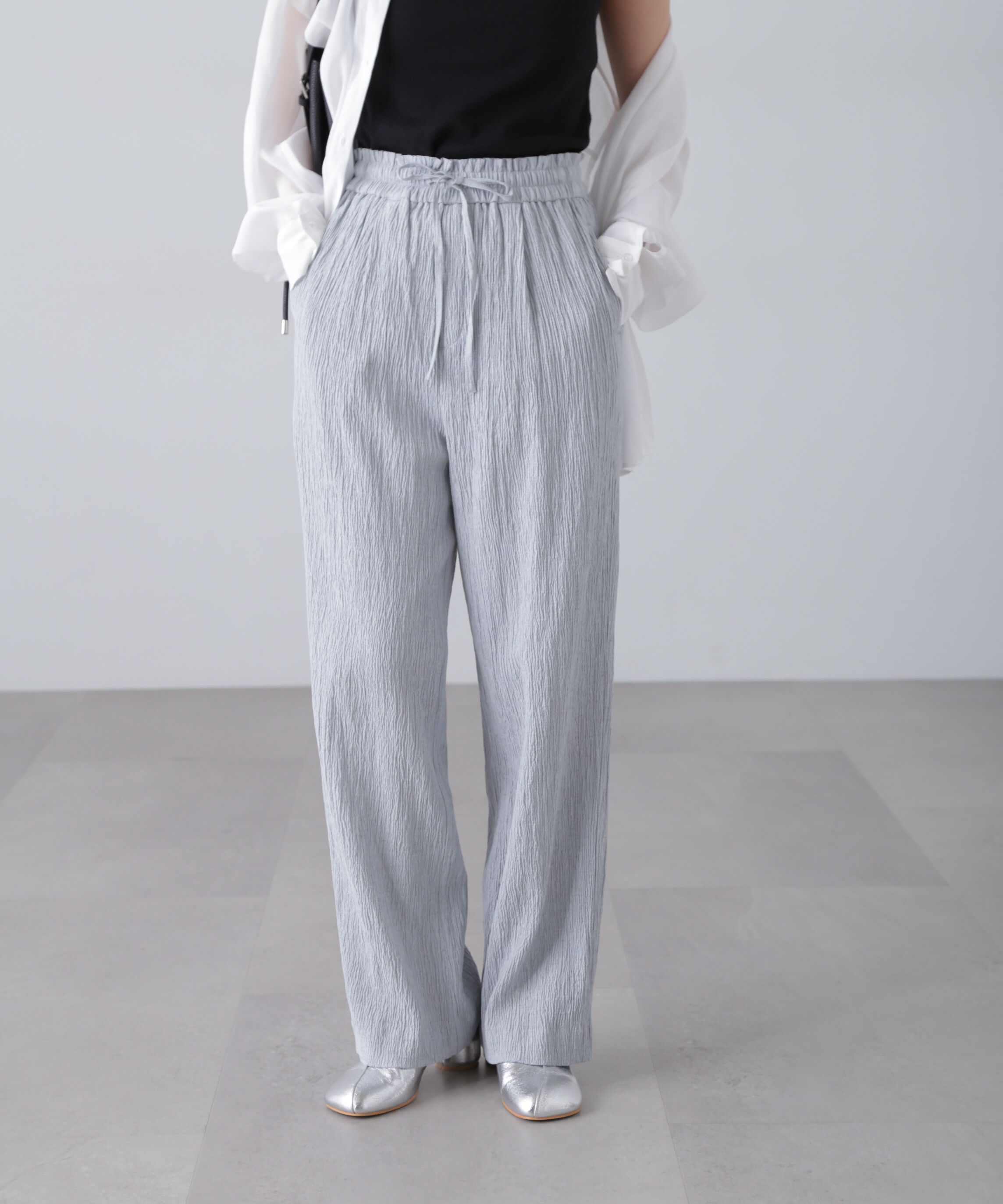  「楊柳リラックスストレートパンツ」|その他|